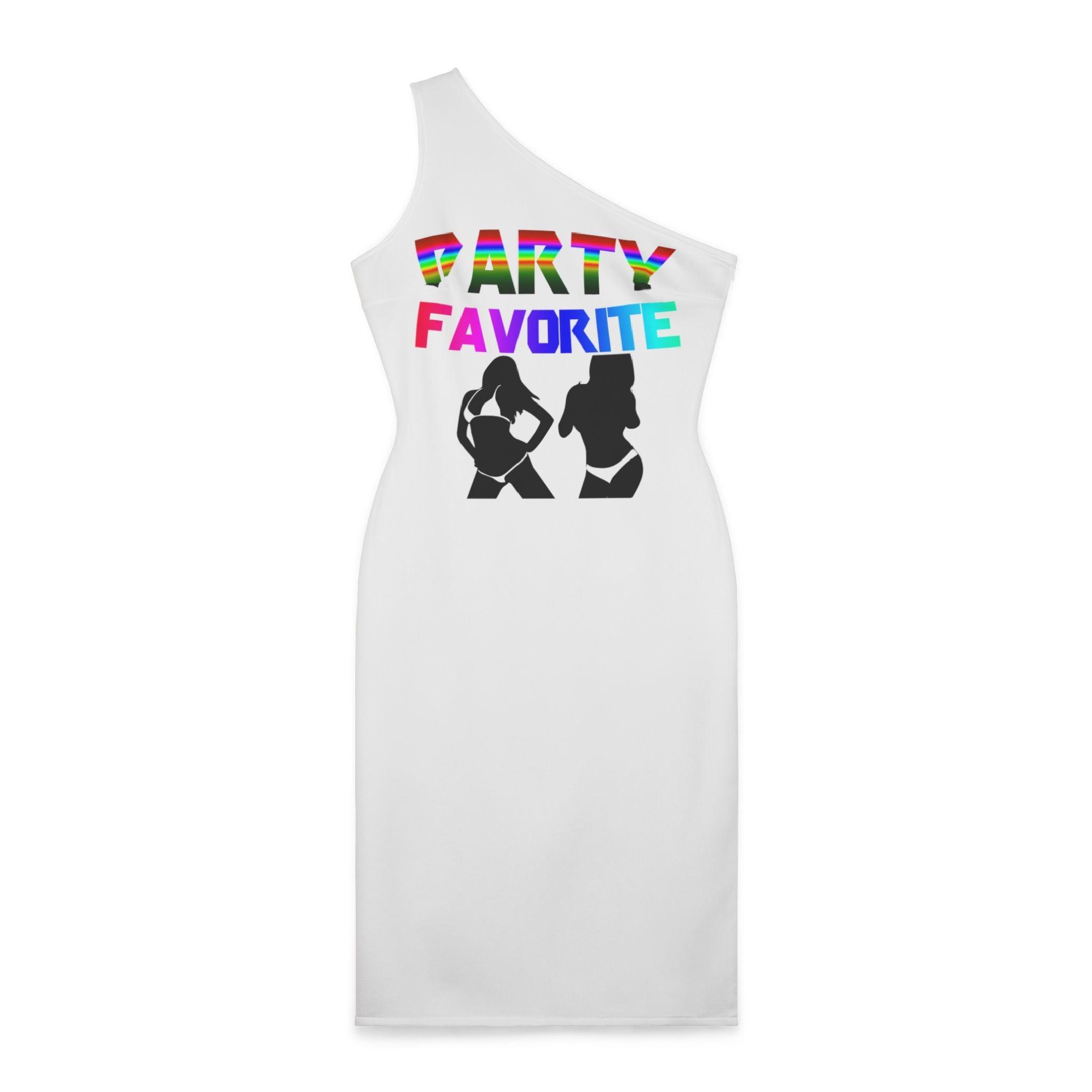 Party Favorite - Shoulder Dress - Witty Twisters Fashions