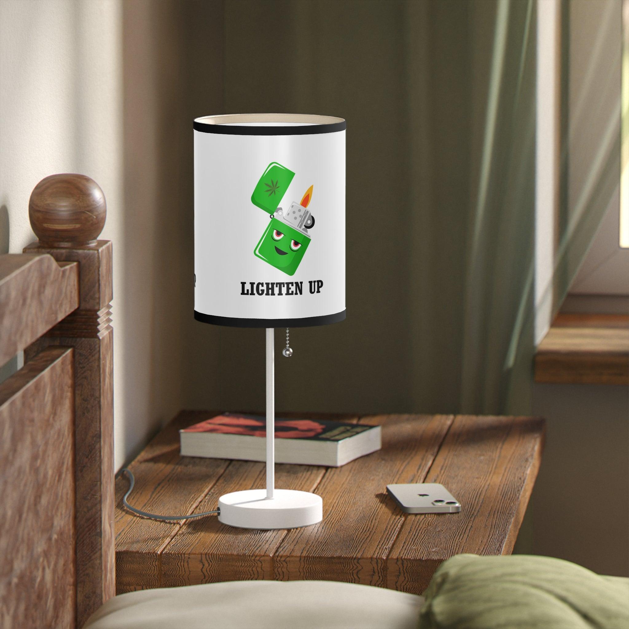 Lighten Up - Lamp on a Stand - Witty Twisters Fashions