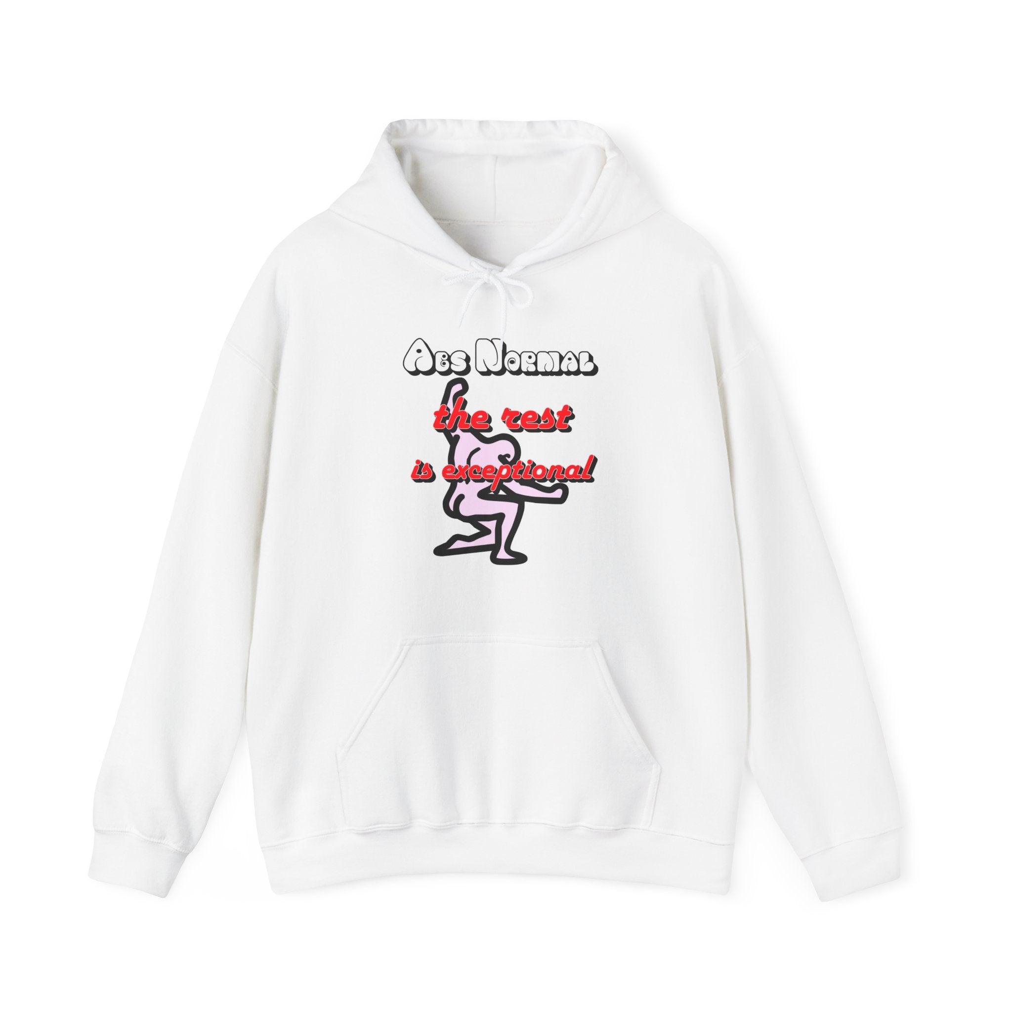 Abs Normal The Rest Is Exceptional - Hoodie - Witty Twisters Fashions