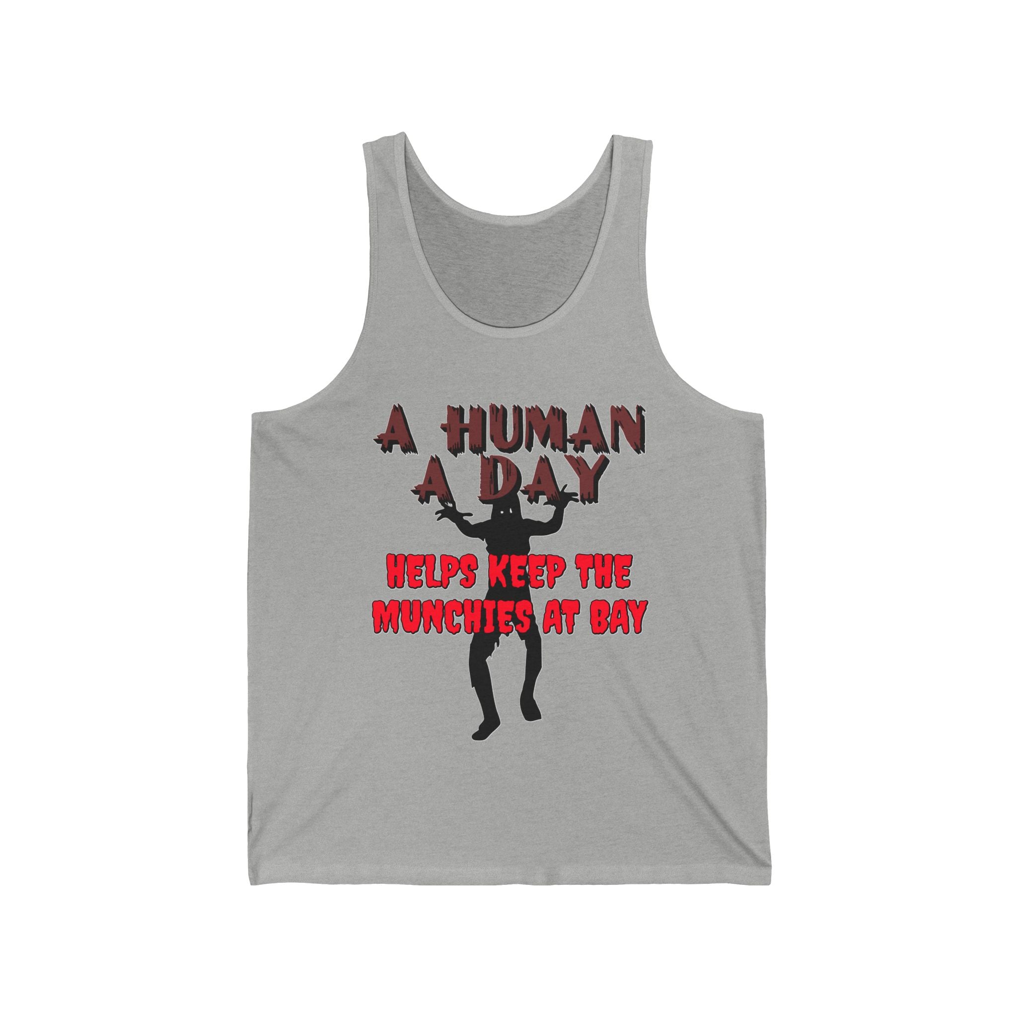 A Human A Day Helps Keep The Munchies at Bay - Tank Top