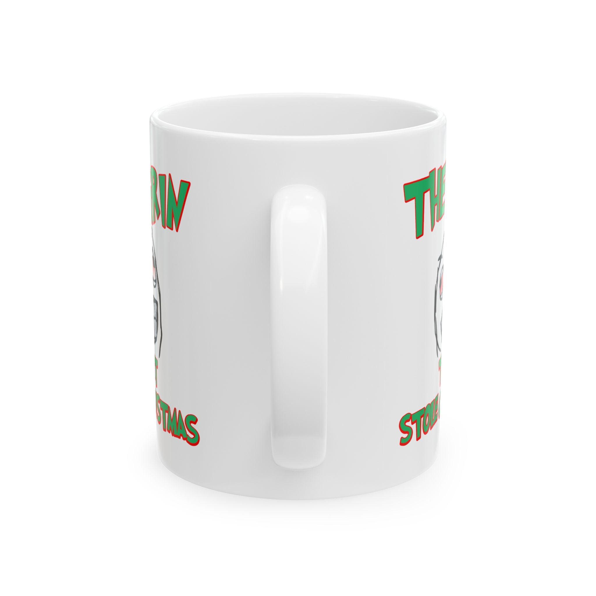 The Grin That Stole Christmas - Ceramic Coffee Mug 11oz, 15oz