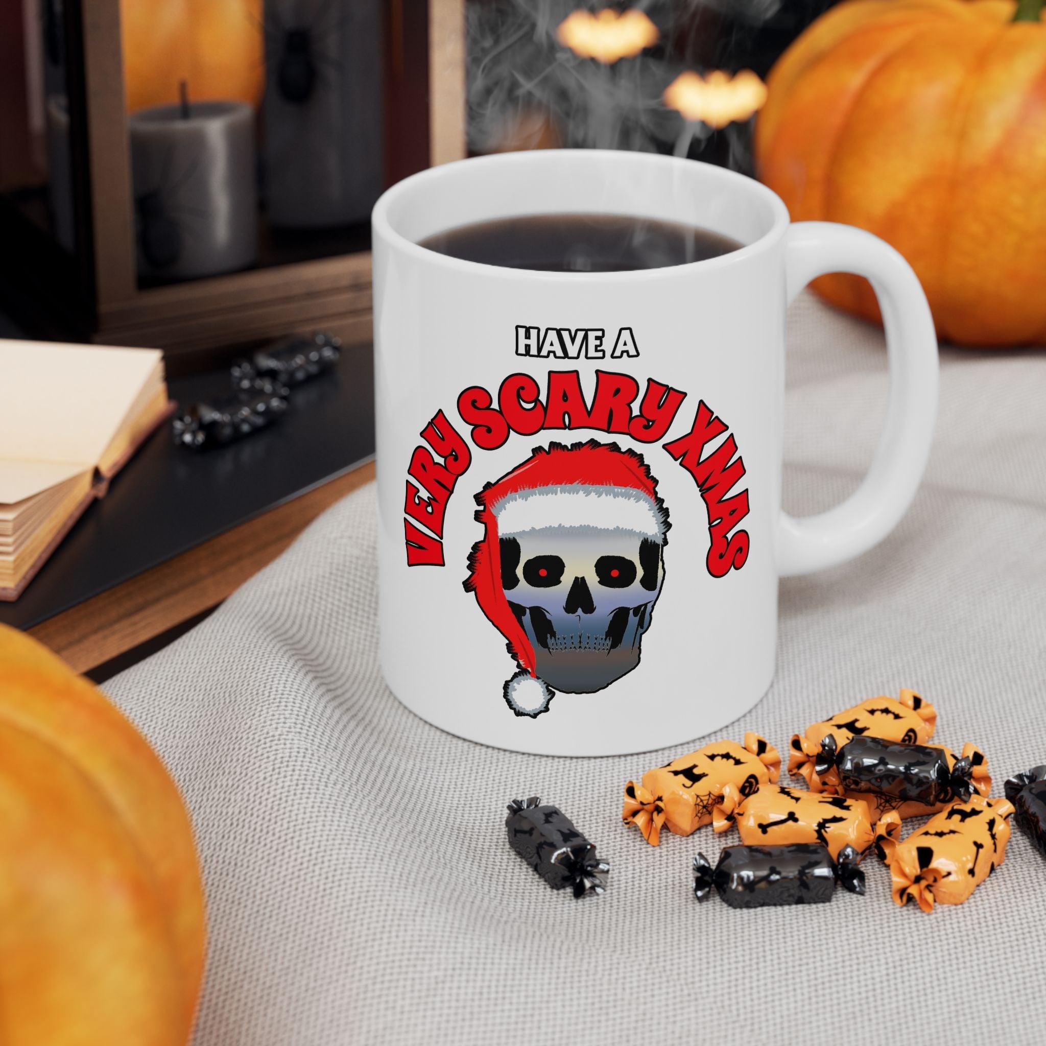 Have A Very Scary Xmas - Ceramic Coffee Mug 11oz, 15oz