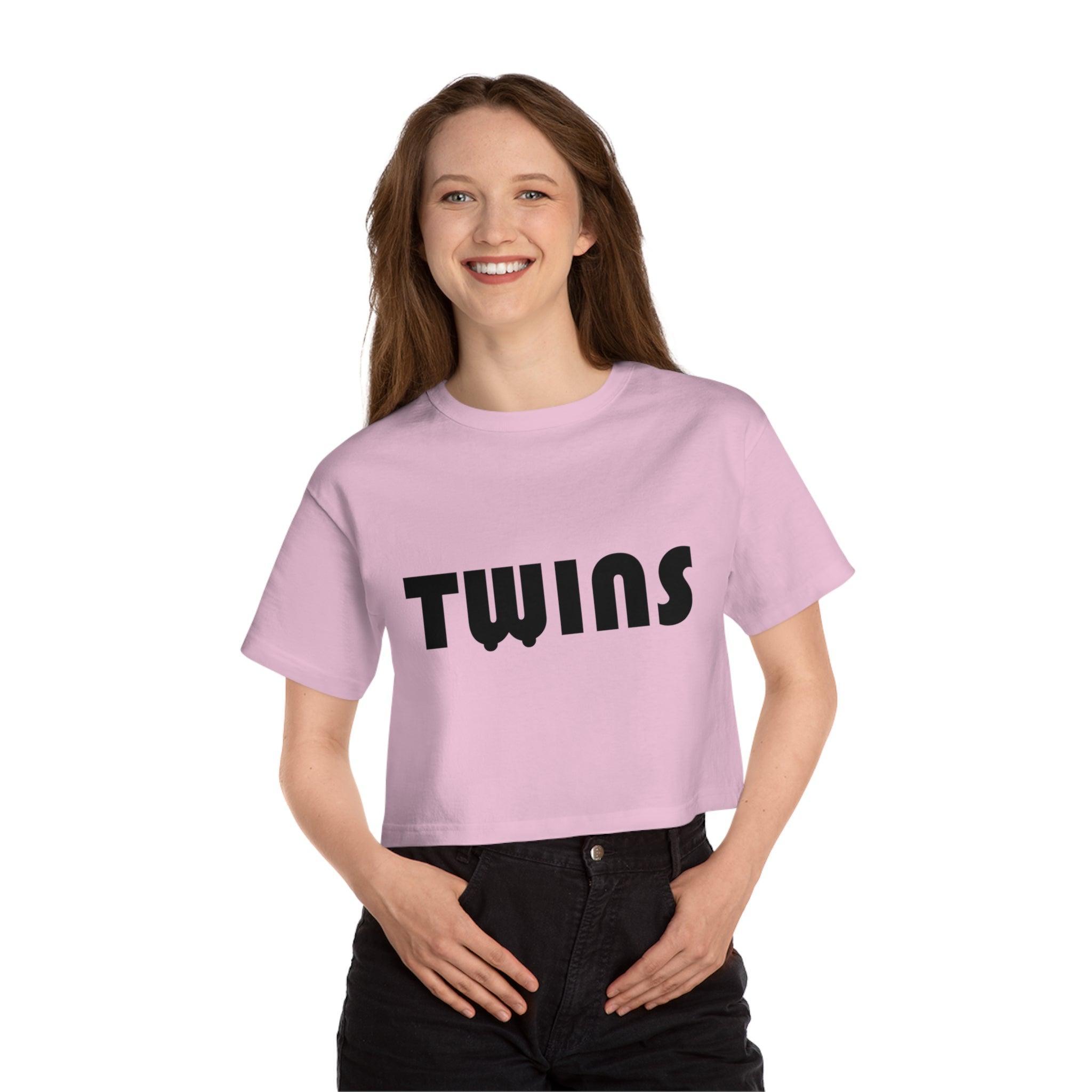 Twins With Nipples - Women's Crop Top - Witty Twisters Fashions