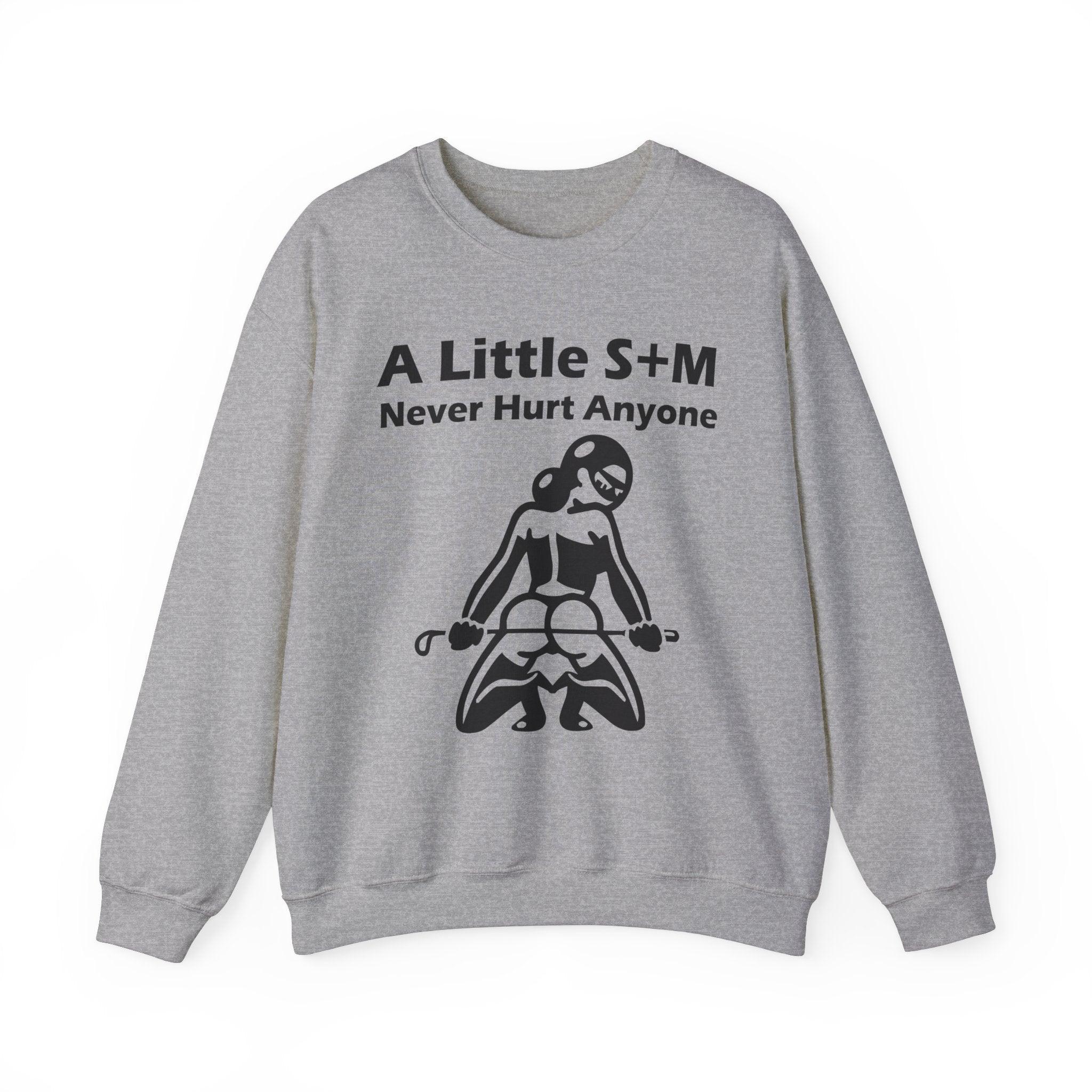 A Little S+M Never Hurt Anyone - Sweatshirt - Witty Twisters Fashions