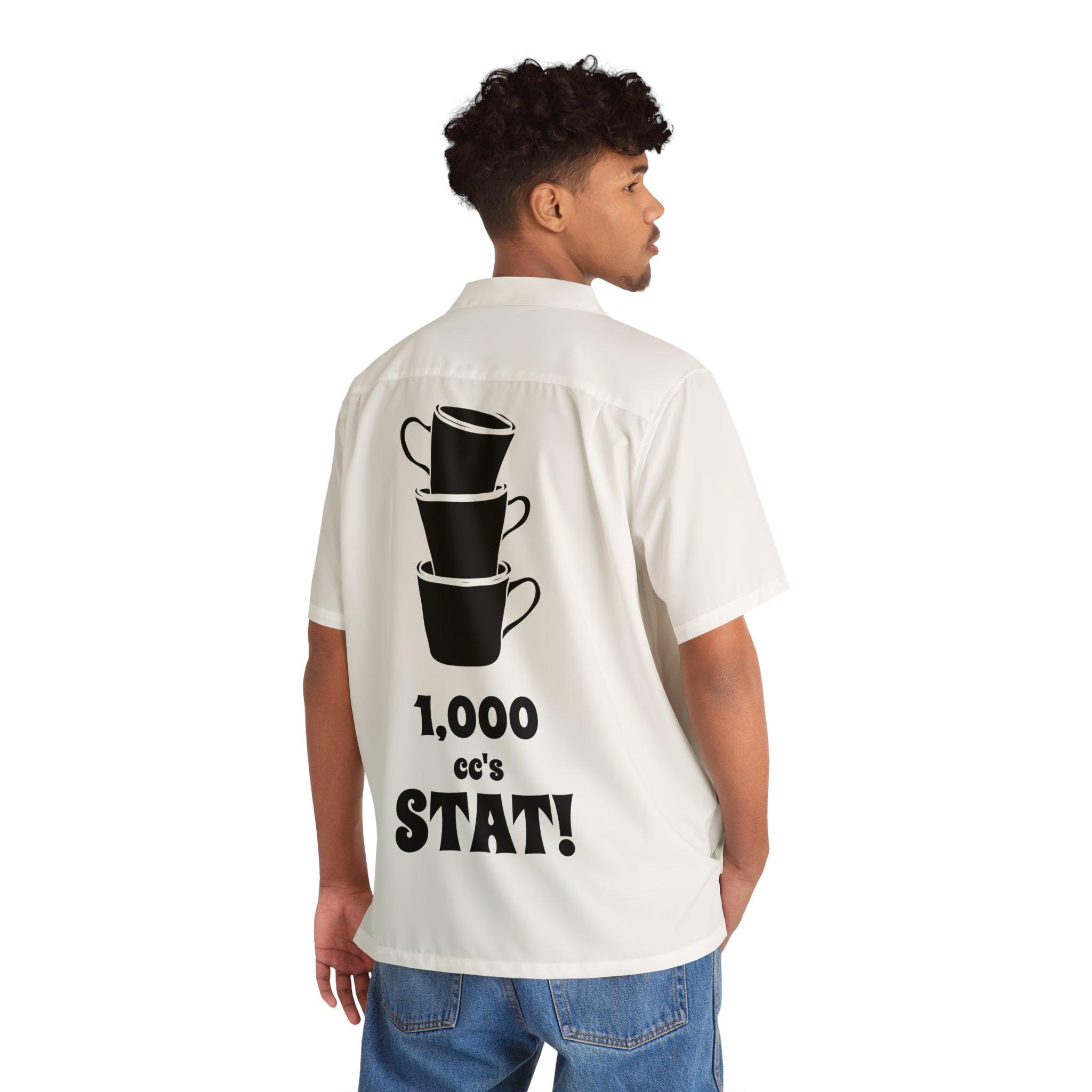 1,000 cc's stat! - Men's Hawaiian Shirt - Witty Twisters Fashions