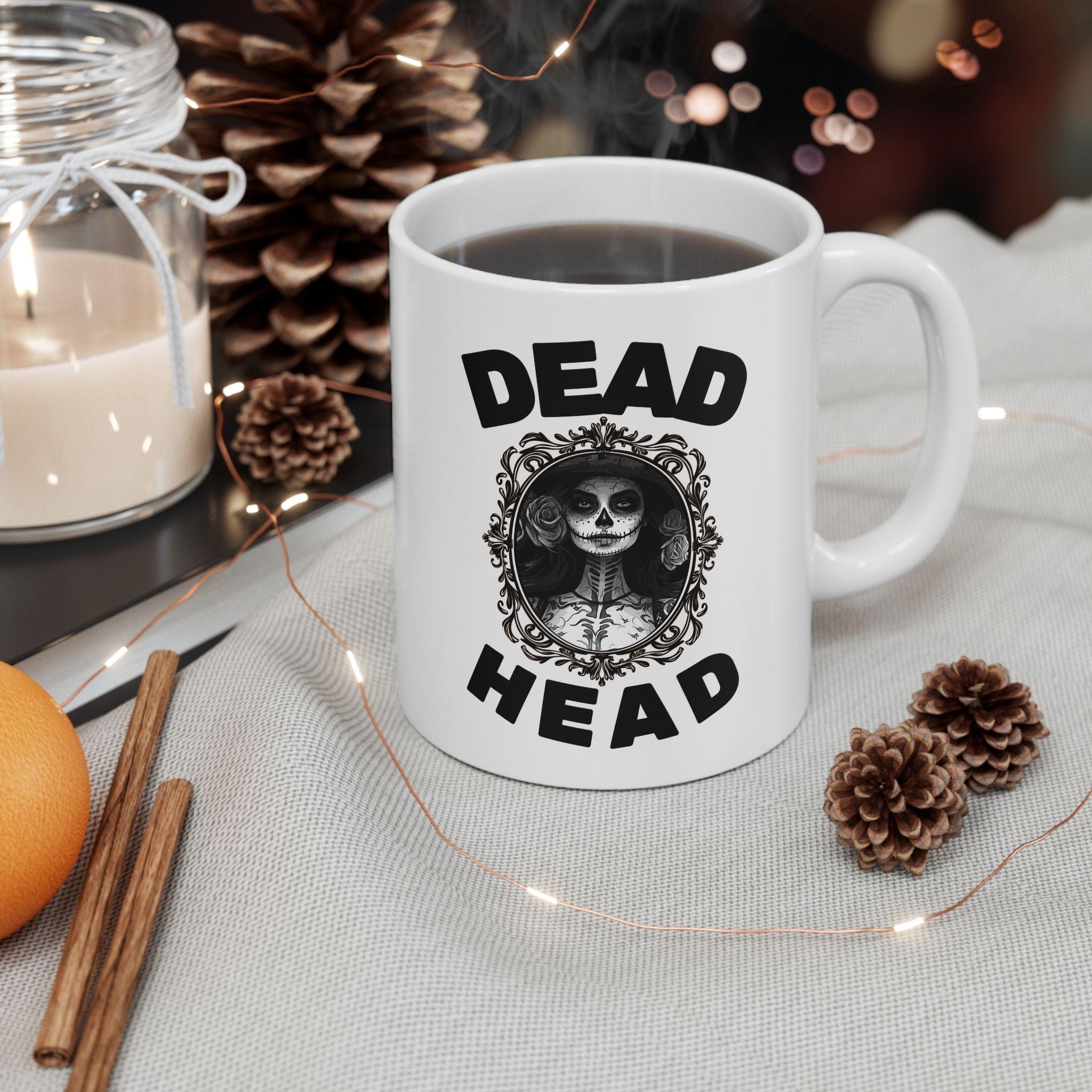 Dead Head - Ceramic Coffee Mug 11oz, 15oz