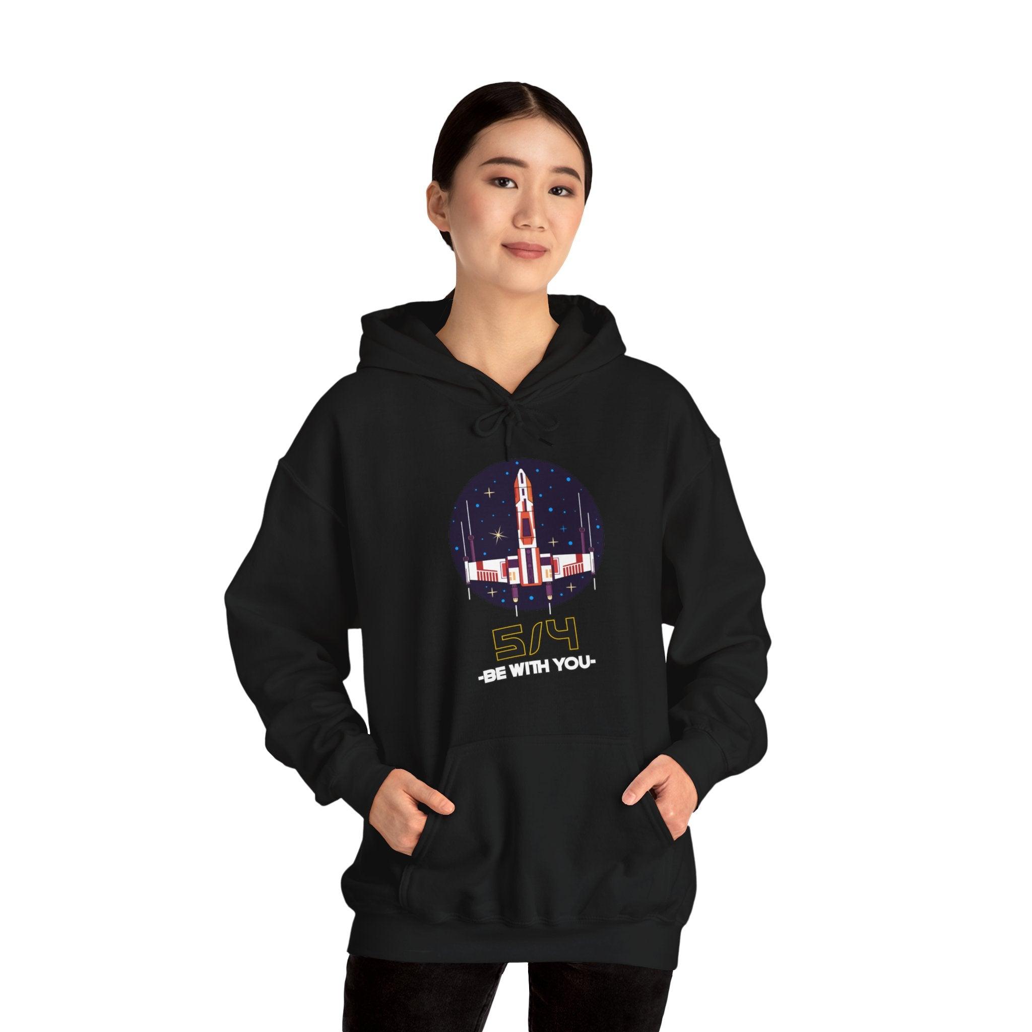 5/4 be with you - Star Wars Day - Hoodie - Witty Twisters Fashions