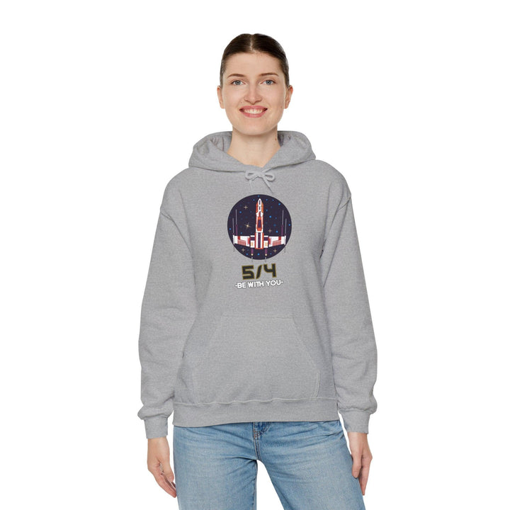 5/4 be with you - Star Wars Day - Hoodie - Witty Twisters T-Shirts