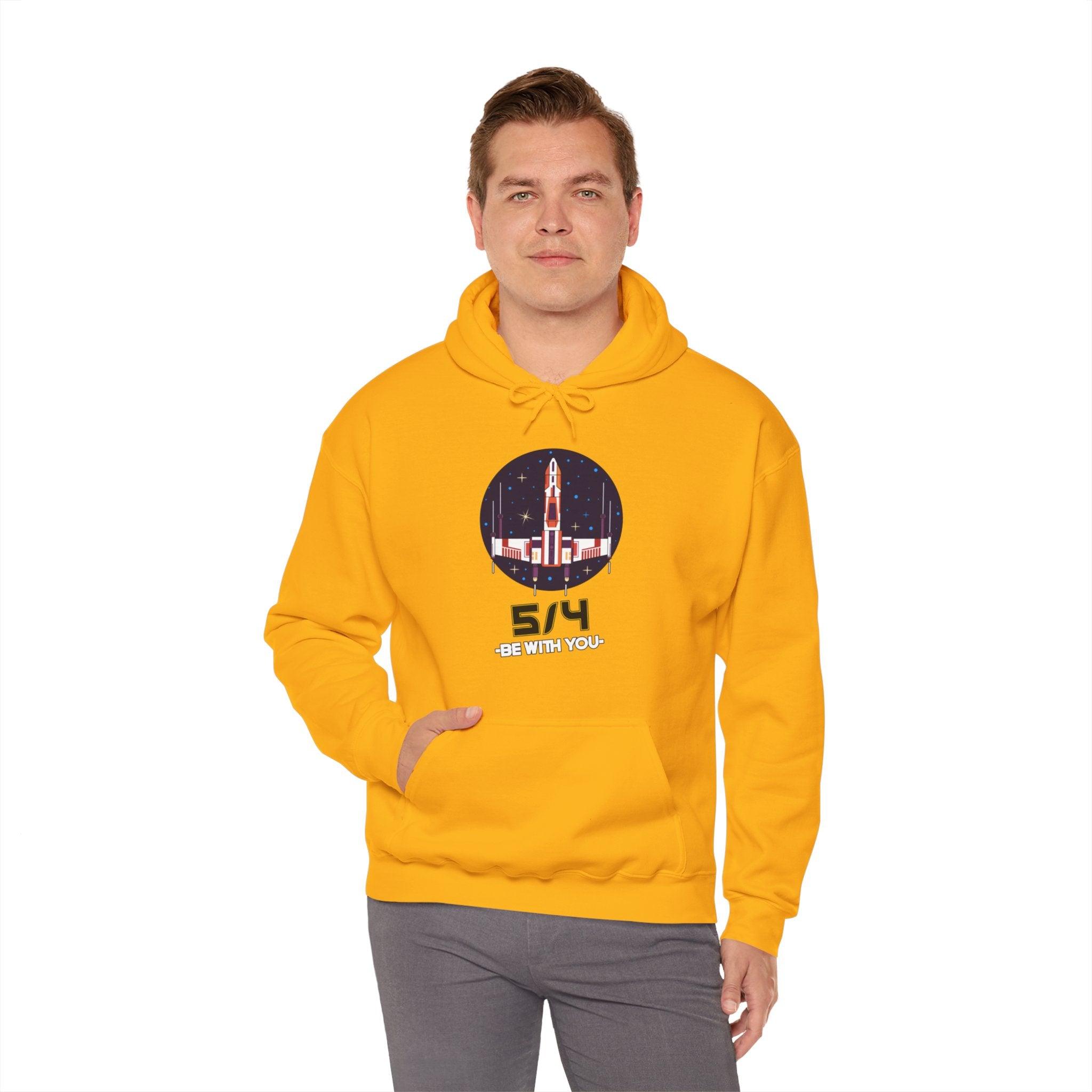 5/4 be with you - Star Wars Day - Hoodie - Witty Twisters Fashions