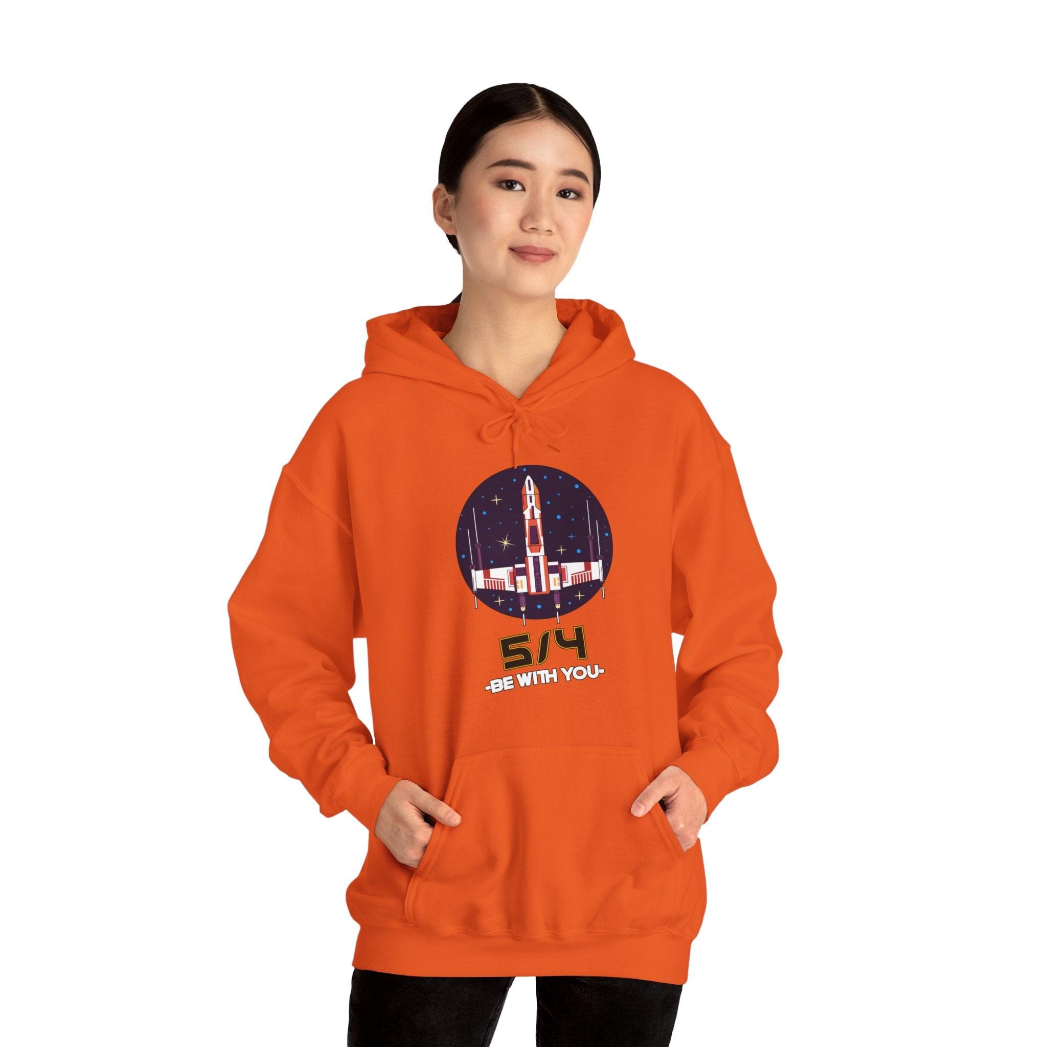 5/4 be with you - Star Wars Day - Hoodie - Witty Twisters Fashions