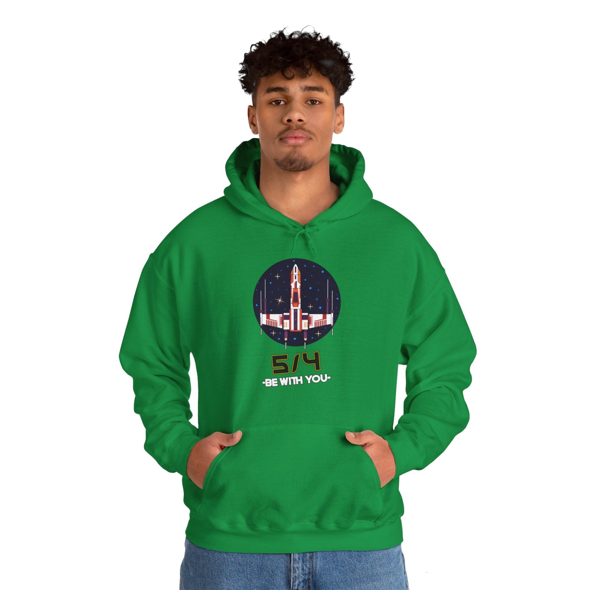 5/4 be with you - Star Wars Day - Hoodie - Witty Twisters Fashions