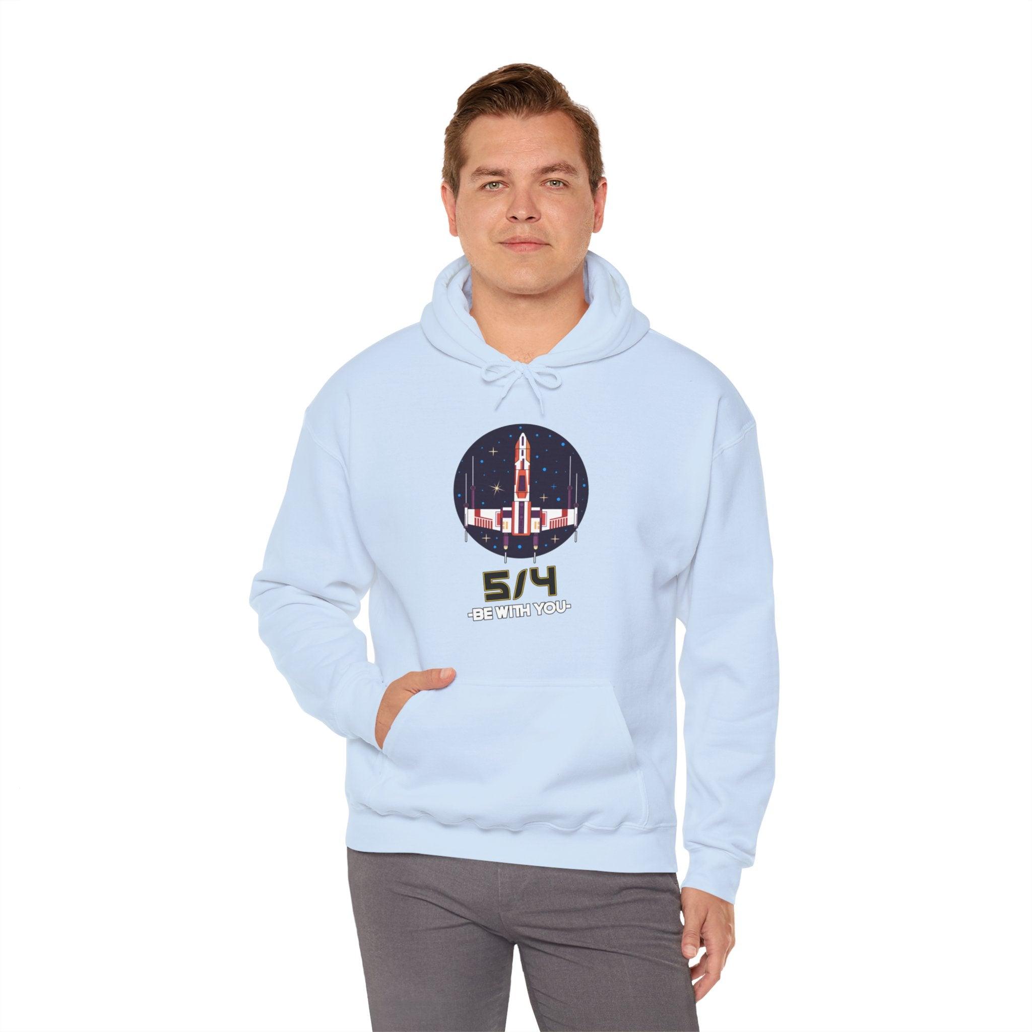 5/4 be with you - Star Wars Day - Hoodie - Witty Twisters Fashions