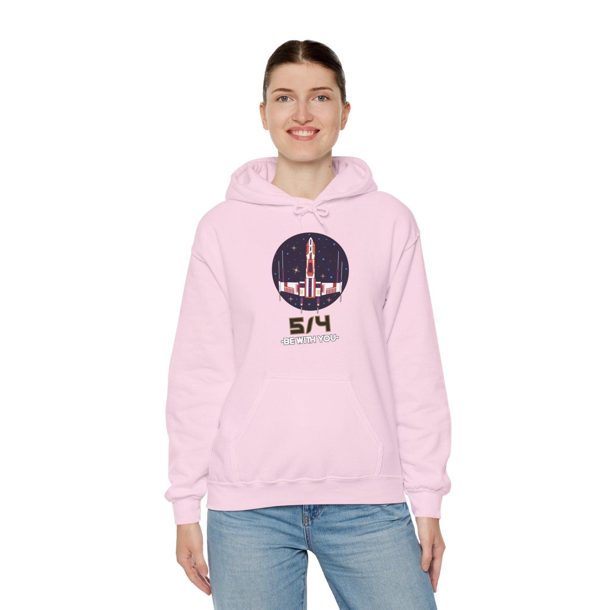 5/4 be with you - Star Wars Day - Hoodie - Witty Twisters Fashions