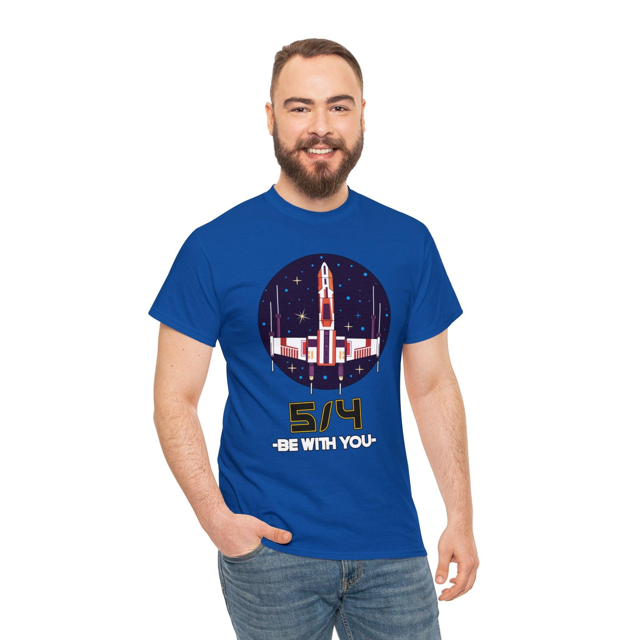 5/4 be with you - Star Wars Day - T-shirt - Witty Twisters T-Shirts