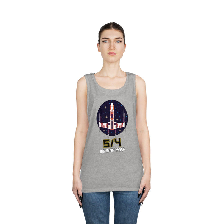 5/4 be with you - Star Wars Day - Tank Top - Witty Twisters T-Shirts