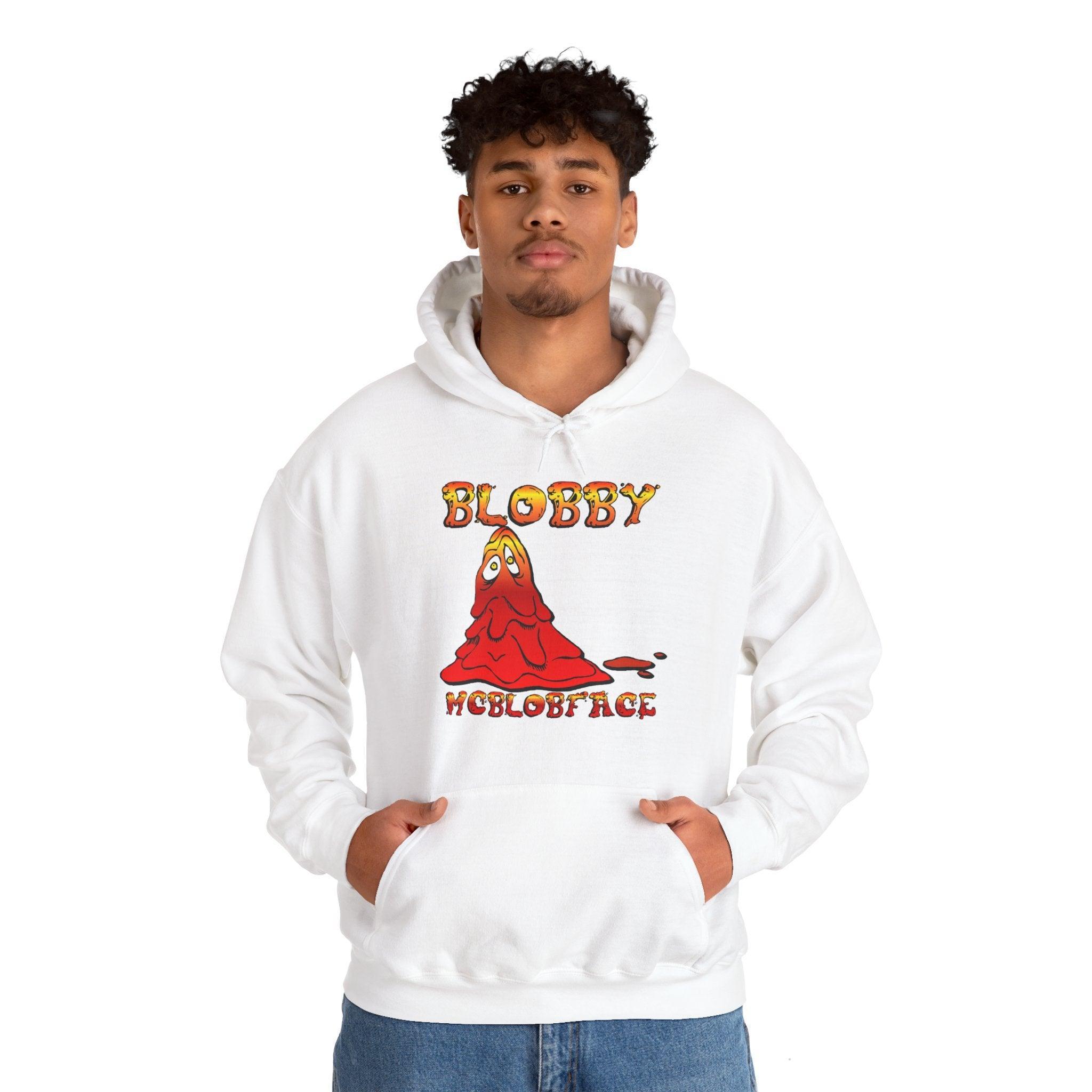 Blobby McBlobface - Hoodie - Witty Twisters Fashions