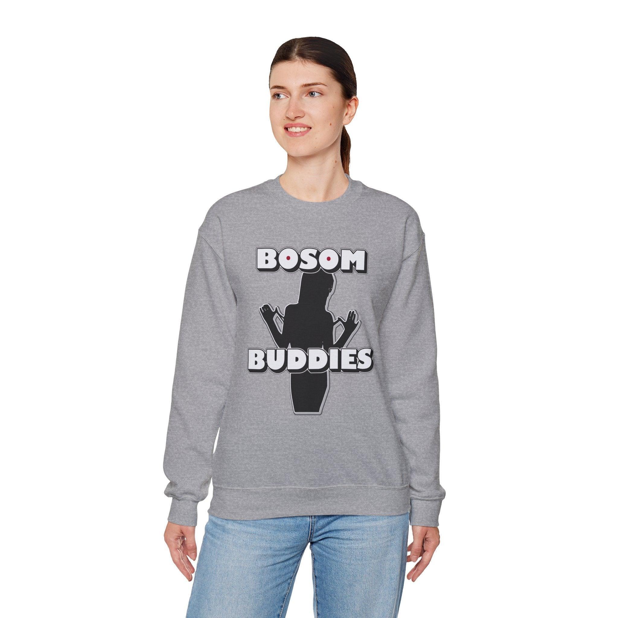 Bosom Buddies - Sweatshirt - Witty Twisters Fashions