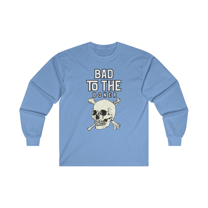 Bad To The Boner - Long-Sleeve Tee - Witty Twisters T-Shirts