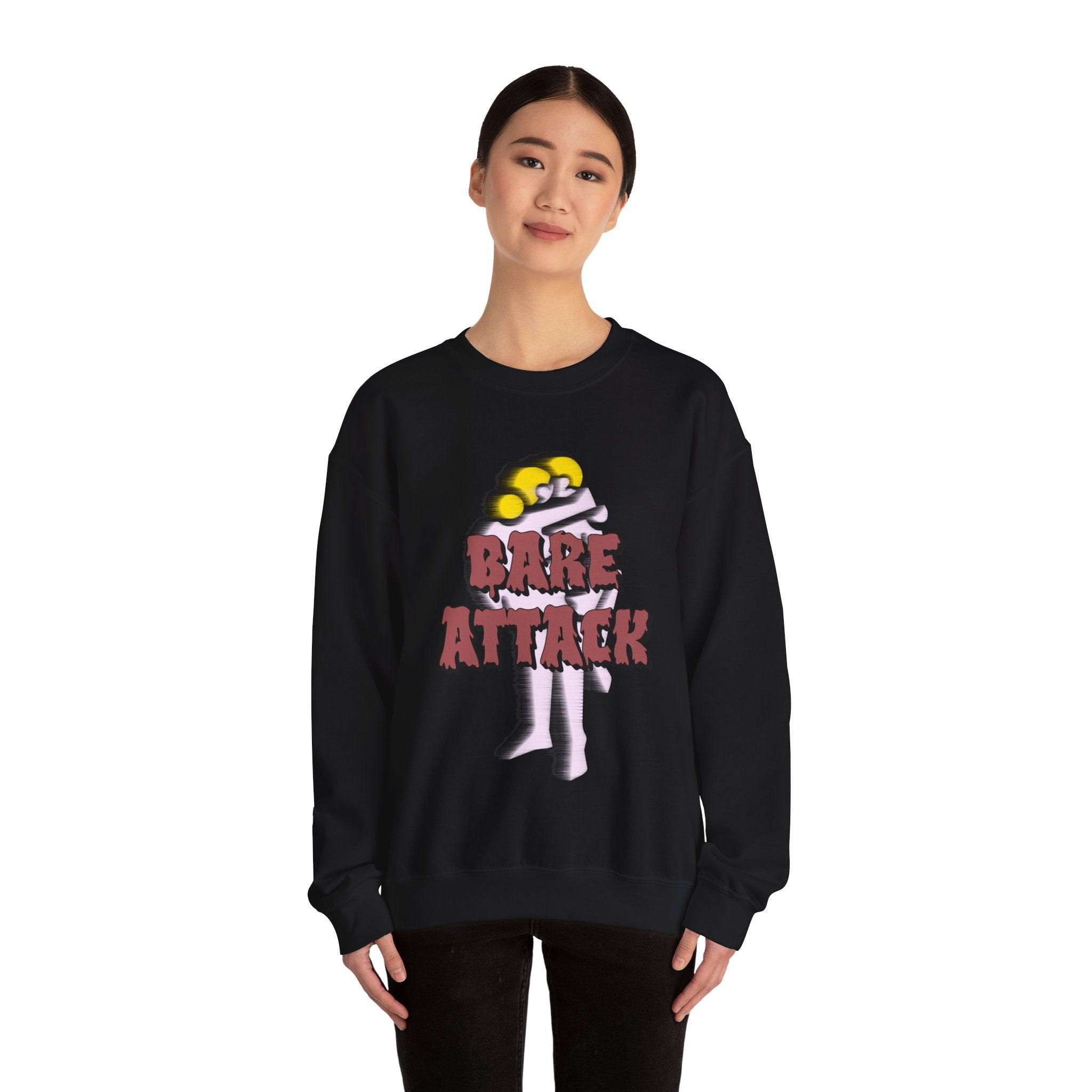 Bare Attack - Sweatshirt - Witty Twisters Fashions