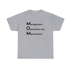 MOM is Management, Operations and Maintenance - T-Shirt - Witty Twisters Fashions