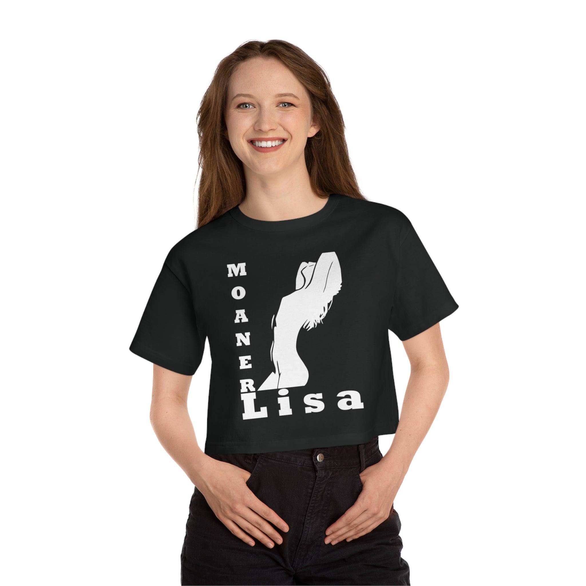 Moaner Lisa - Women's Crop Top - Witty Twisters Fashions