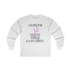 Always Leave Them Laughing - Long-Sleeve Tee - Witty Twisters Fashions