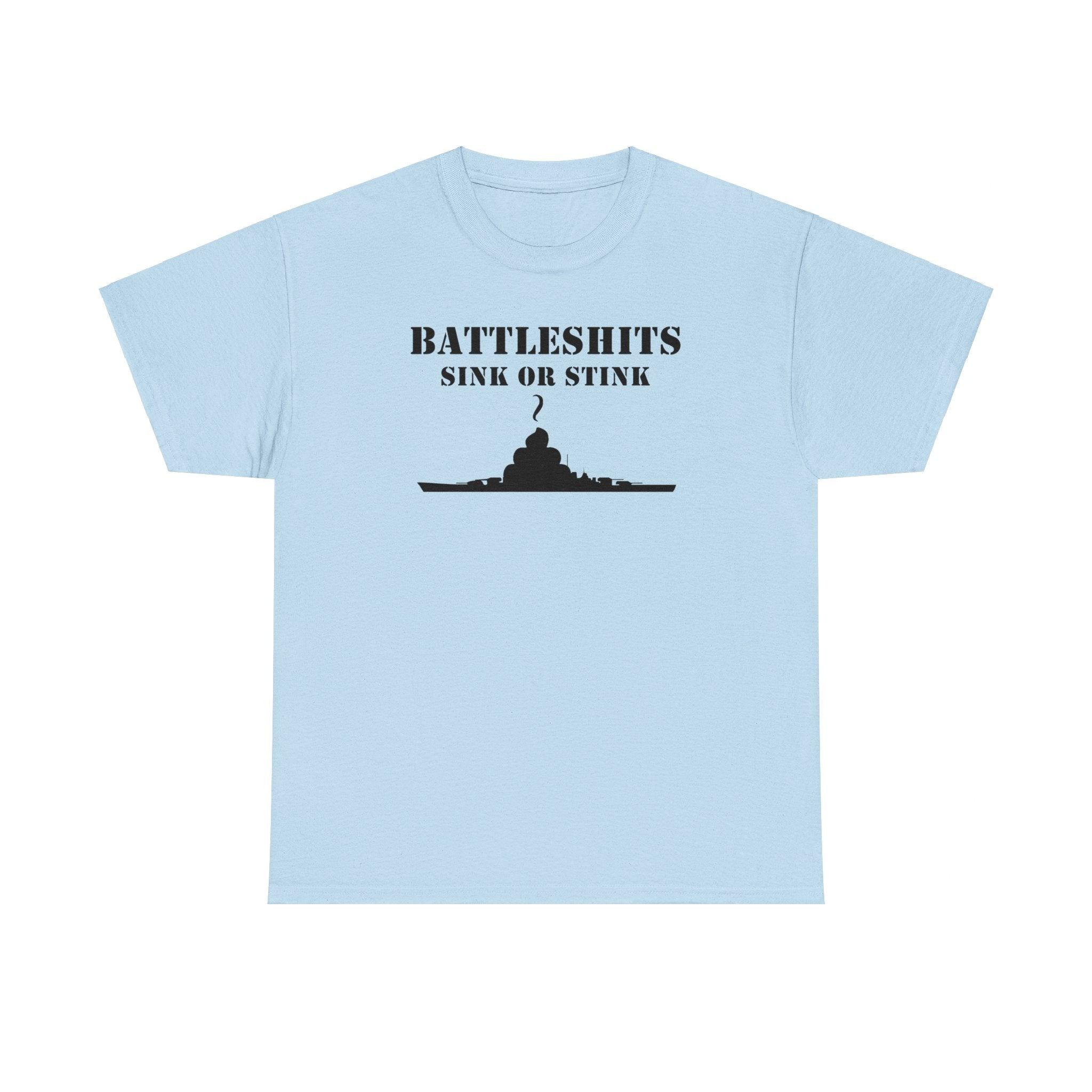 Battleshits Sink Or Stink - T-Shirt - Witty Twisters Fashions