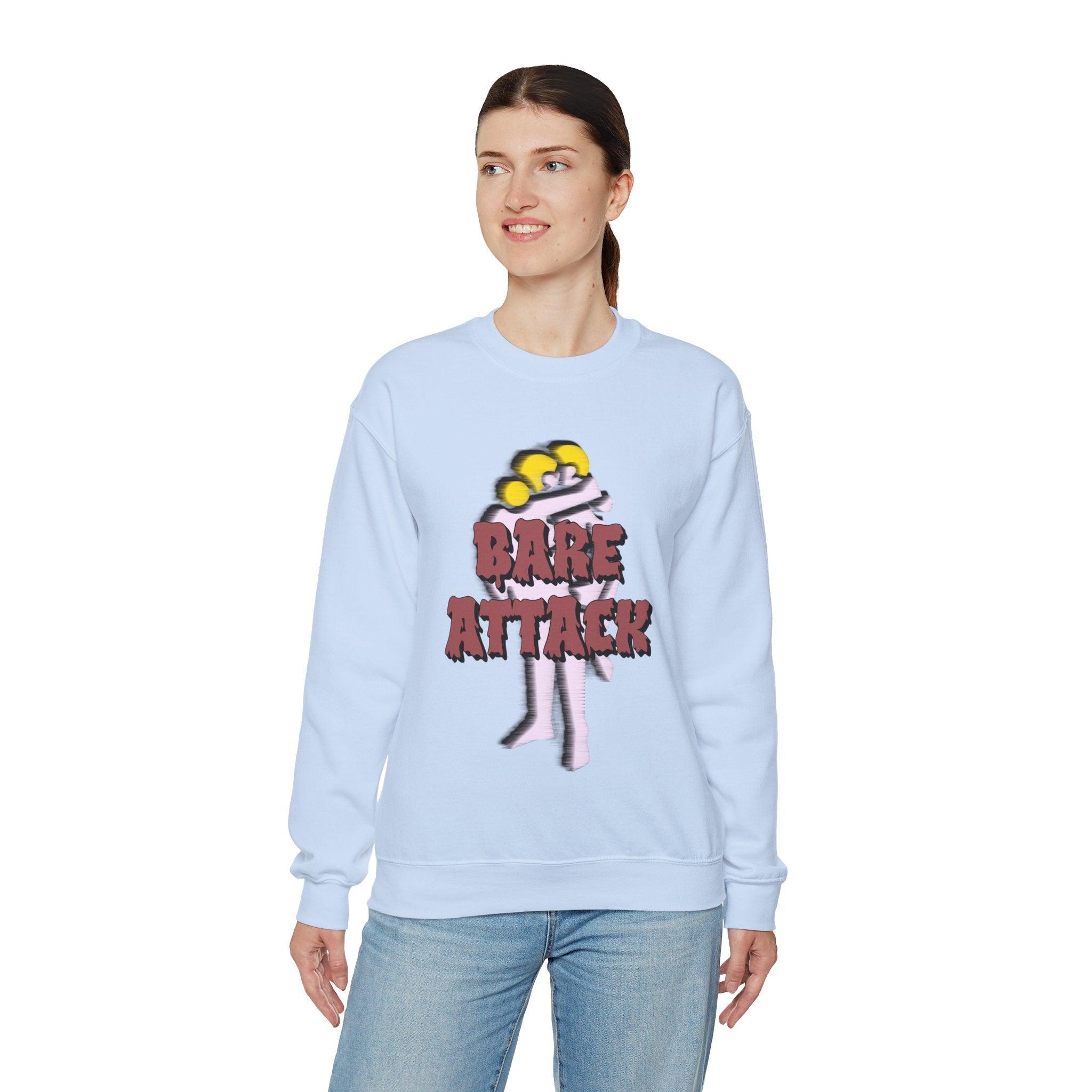 Bare Attack - Sweatshirt - Witty Twisters Fashions