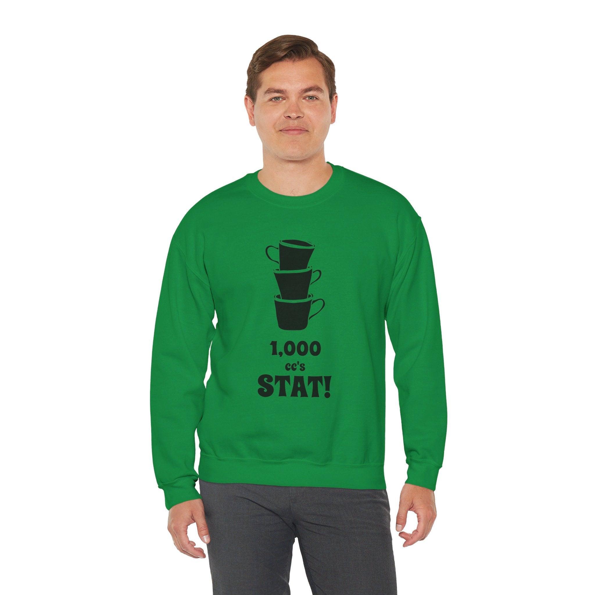 1,000 cc's Stat! - Sweatshirt - Witty Twisters Fashions