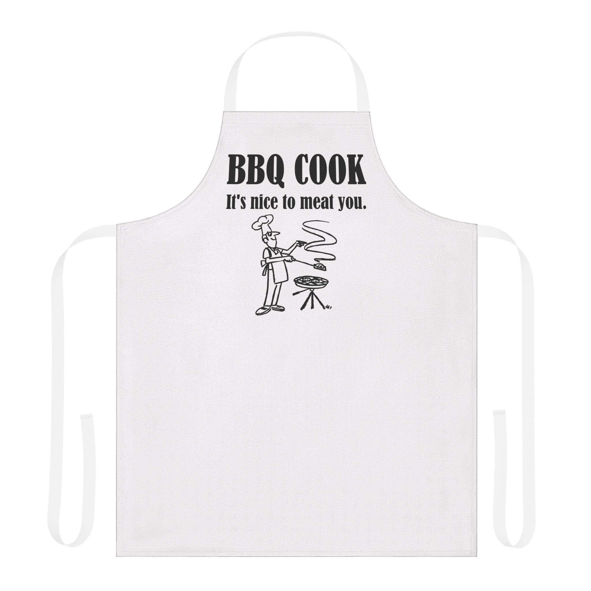 BBQ Cook It's nice to meat you - Cooking Apron