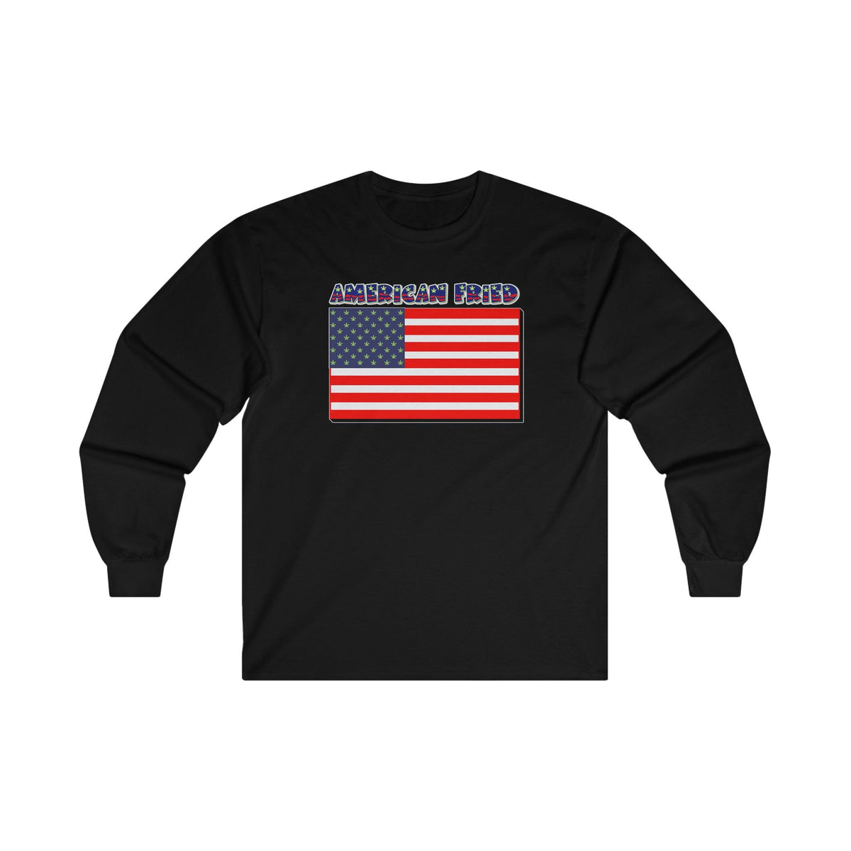 American Fried - Long-Sleeve Tee - Witty Twisters Fashions