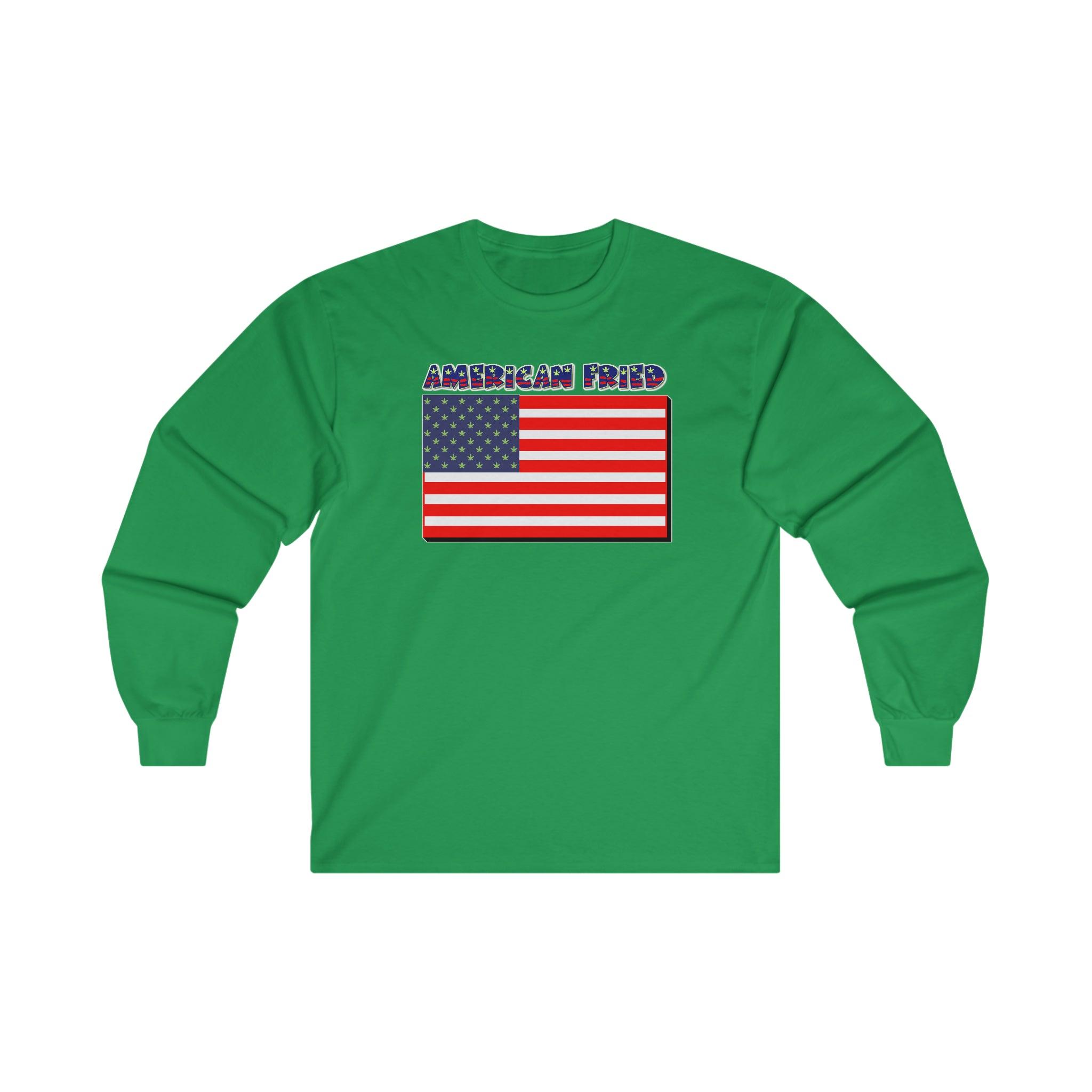 American Fried - Long-Sleeve Tee - Witty Twisters Fashions