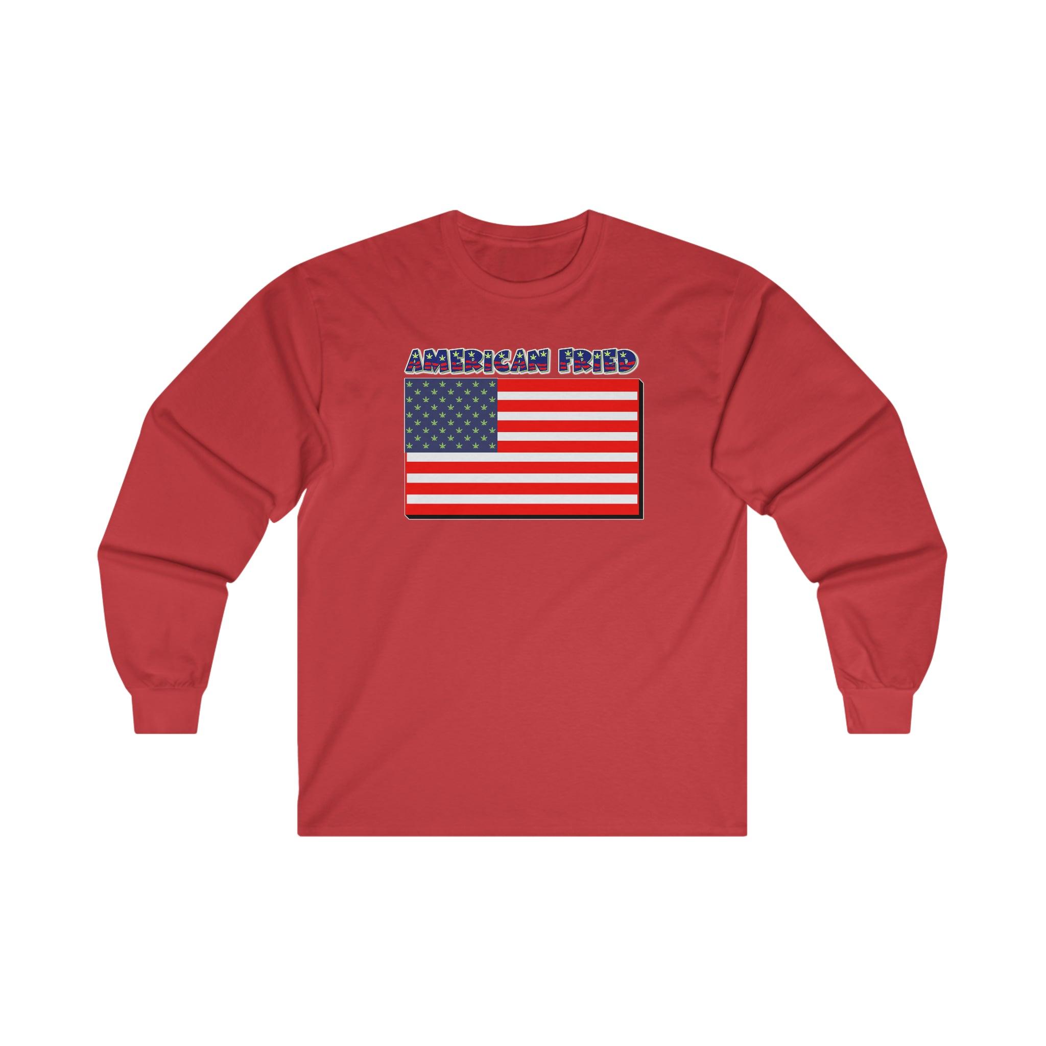 American Fried - Long-Sleeve Tee - Witty Twisters Fashions