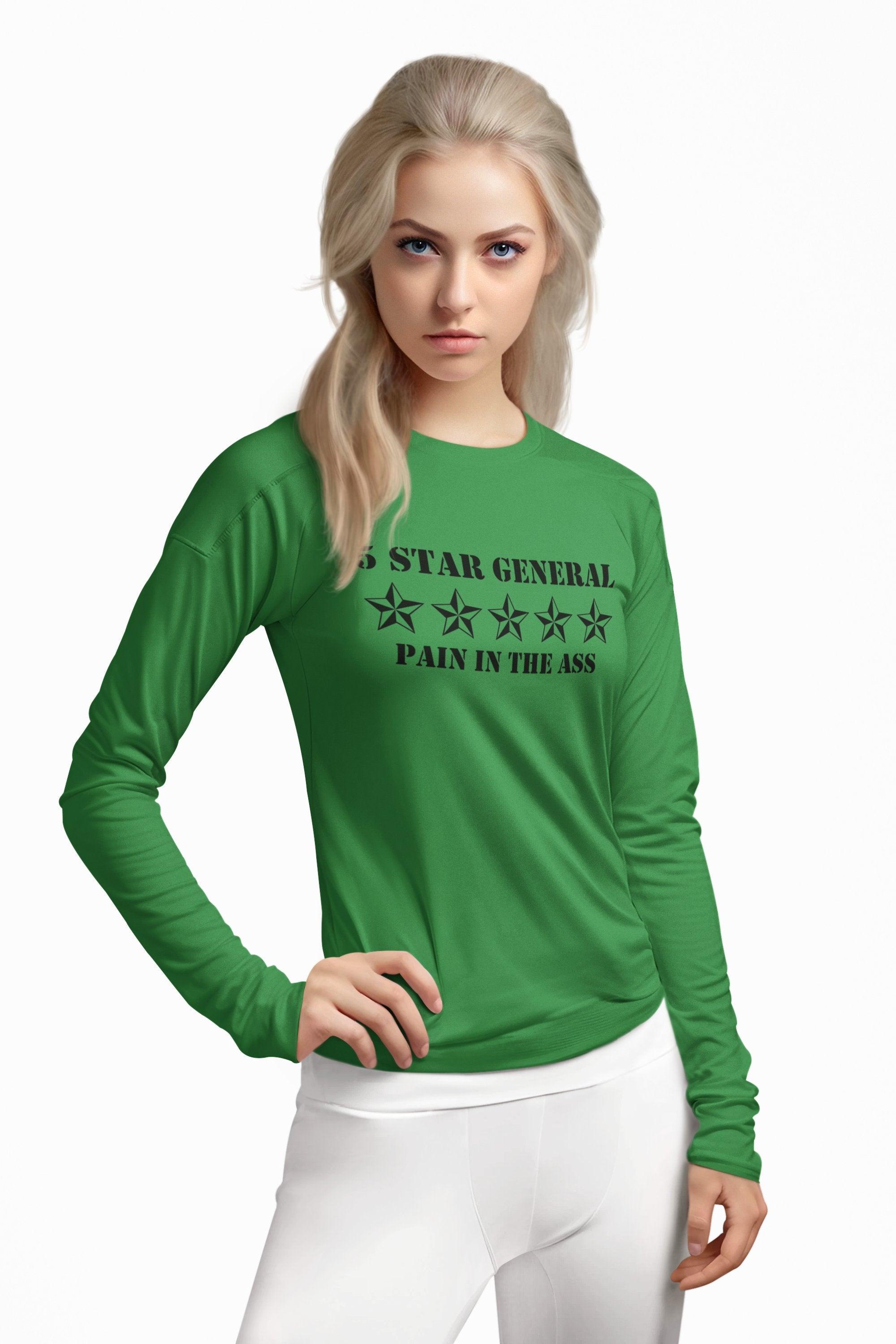 5 Star General Pain In The Ass - Long-Sleeve Tee - Witty Twisters Fashions