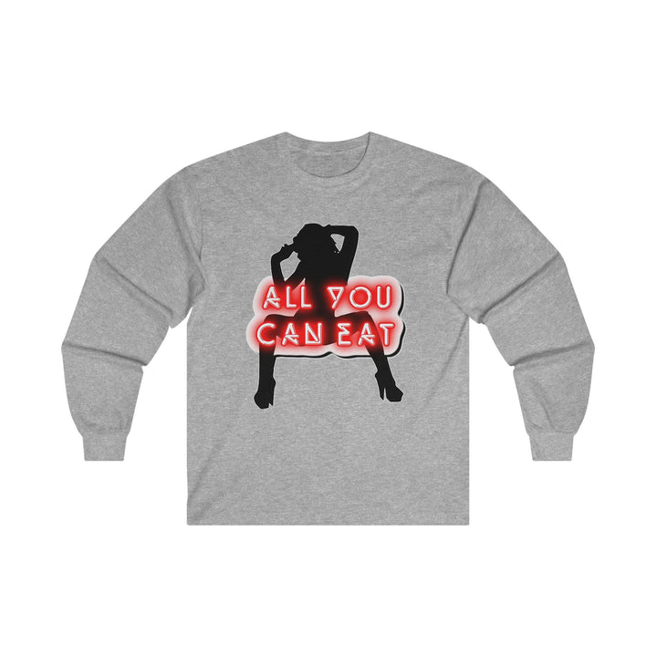 All You Can Eat - Long-Sleeve Tee - Witty Twisters T-Shirts