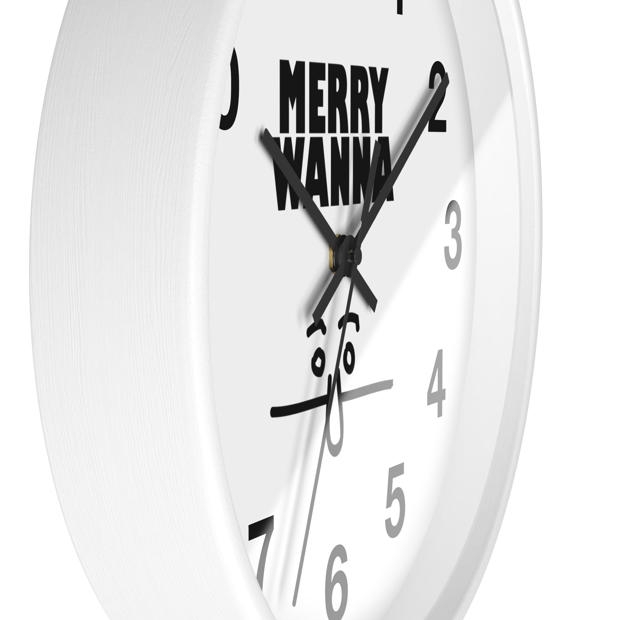 Merry Wanna - Wall Clock