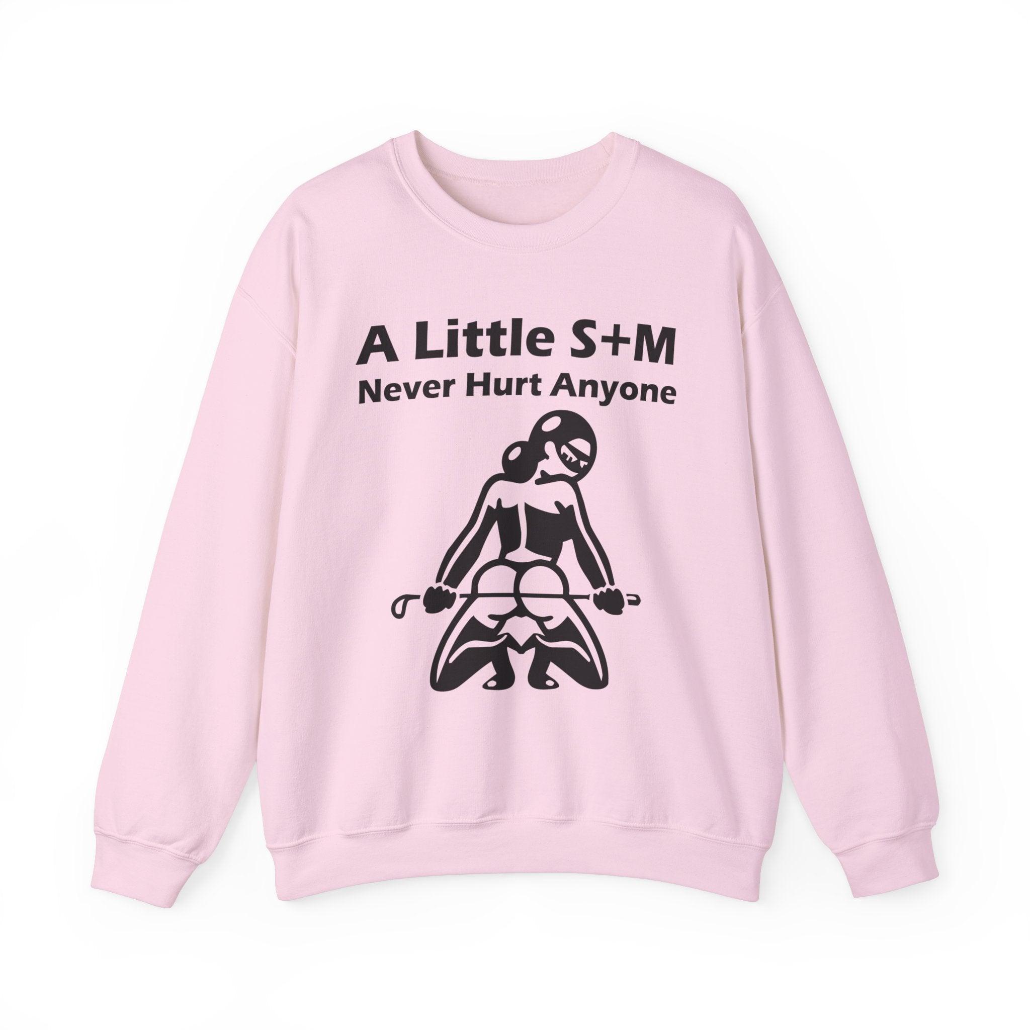 A Little S+M Never Hurt Anyone - Sweatshirt - Witty Twisters Fashions