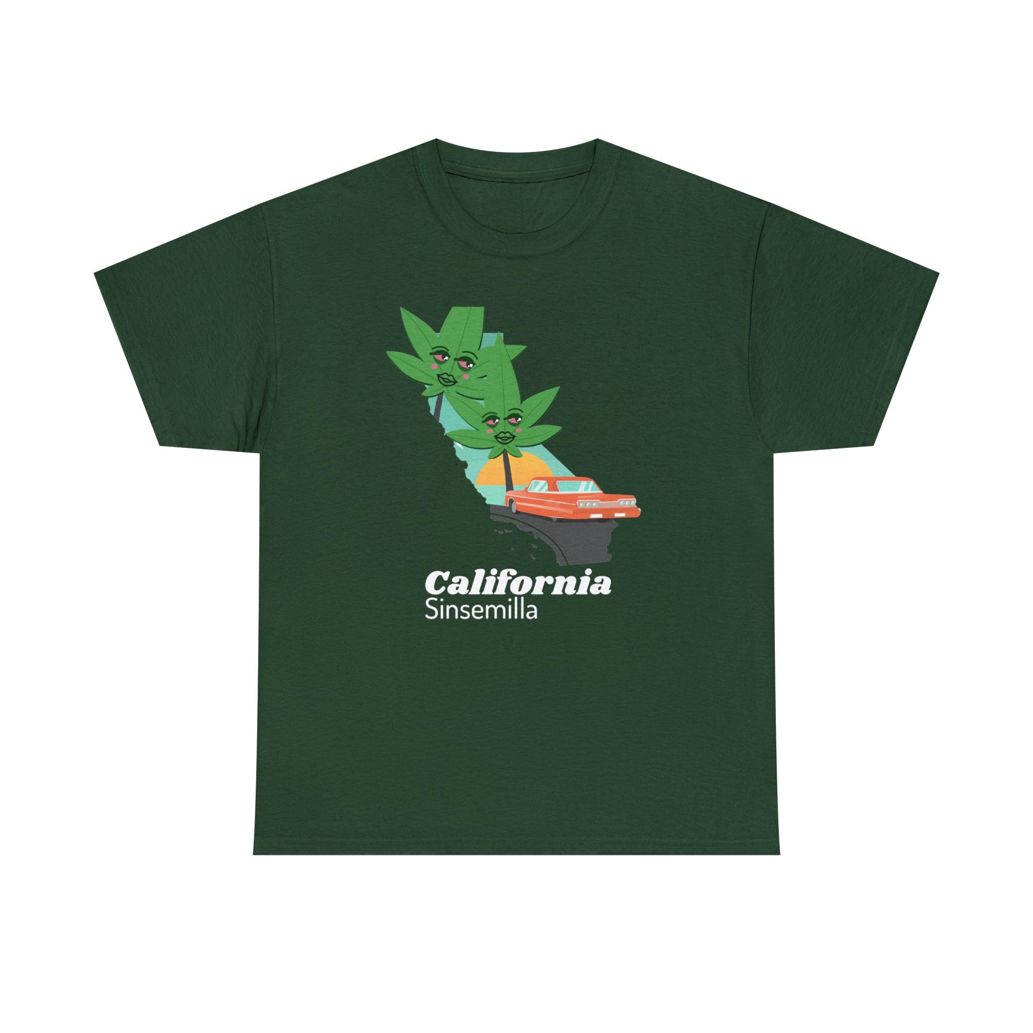 California Sinsemilla - T-Shirt - Witty Twisters Fashions