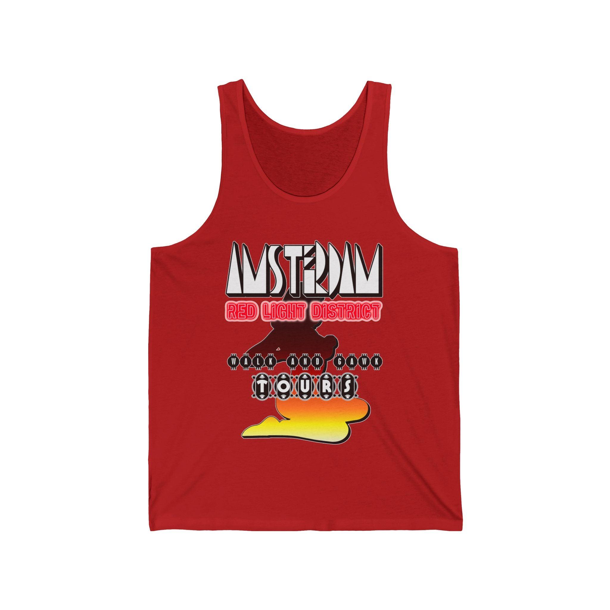 Amsterdam Red Light District Walk And Gawk Tours - Tank Top - Witty Twisters Fashions