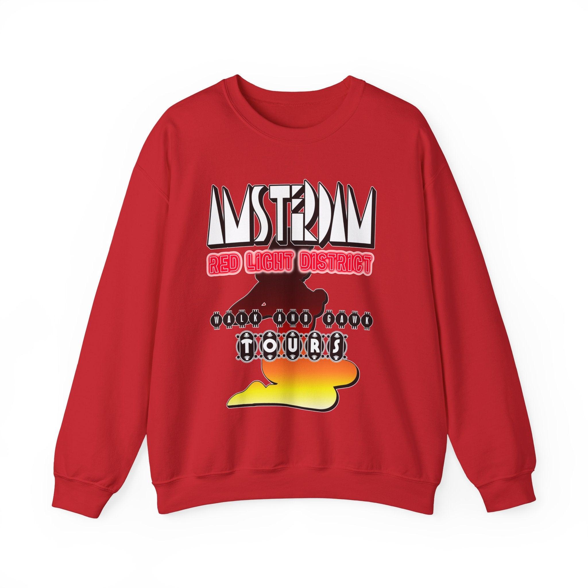 Amsterdam Red Light District Walk And Gawk Tours - Sweatshirt - Witty Twisters Fashions