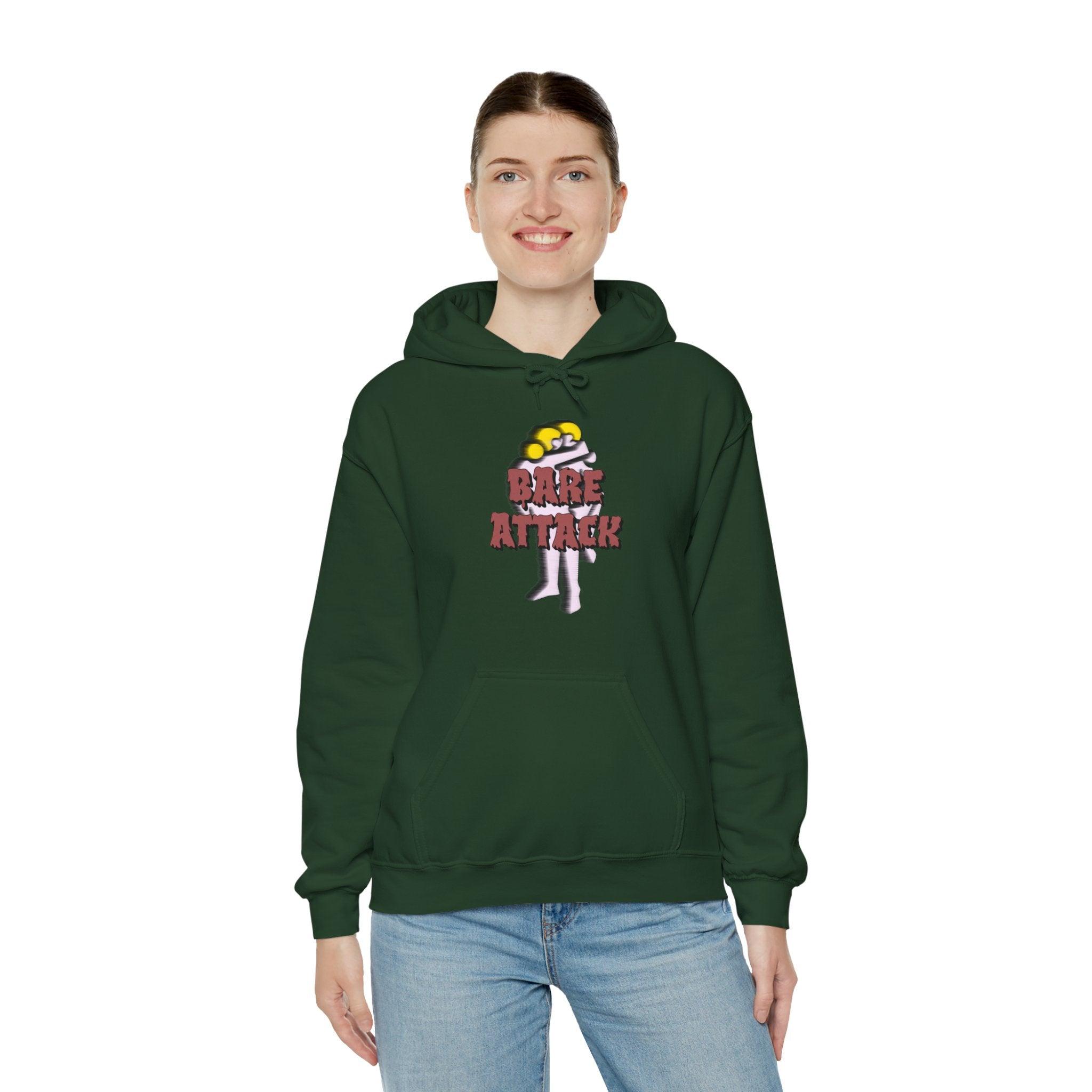 Bare Attack - Hoodie - Witty Twisters Fashions