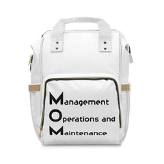 MOM Management, Operations, and Maintenance - Multifunctional Diaper Knapsack - Witty Twisters Fashions