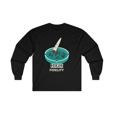 420 High Fidelity (Long-Sleeve Tee) - Witty Twisters T-Shirts