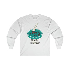 420 High Fidelity - Long-Sleeve Tee - Witty Twisters Fashions