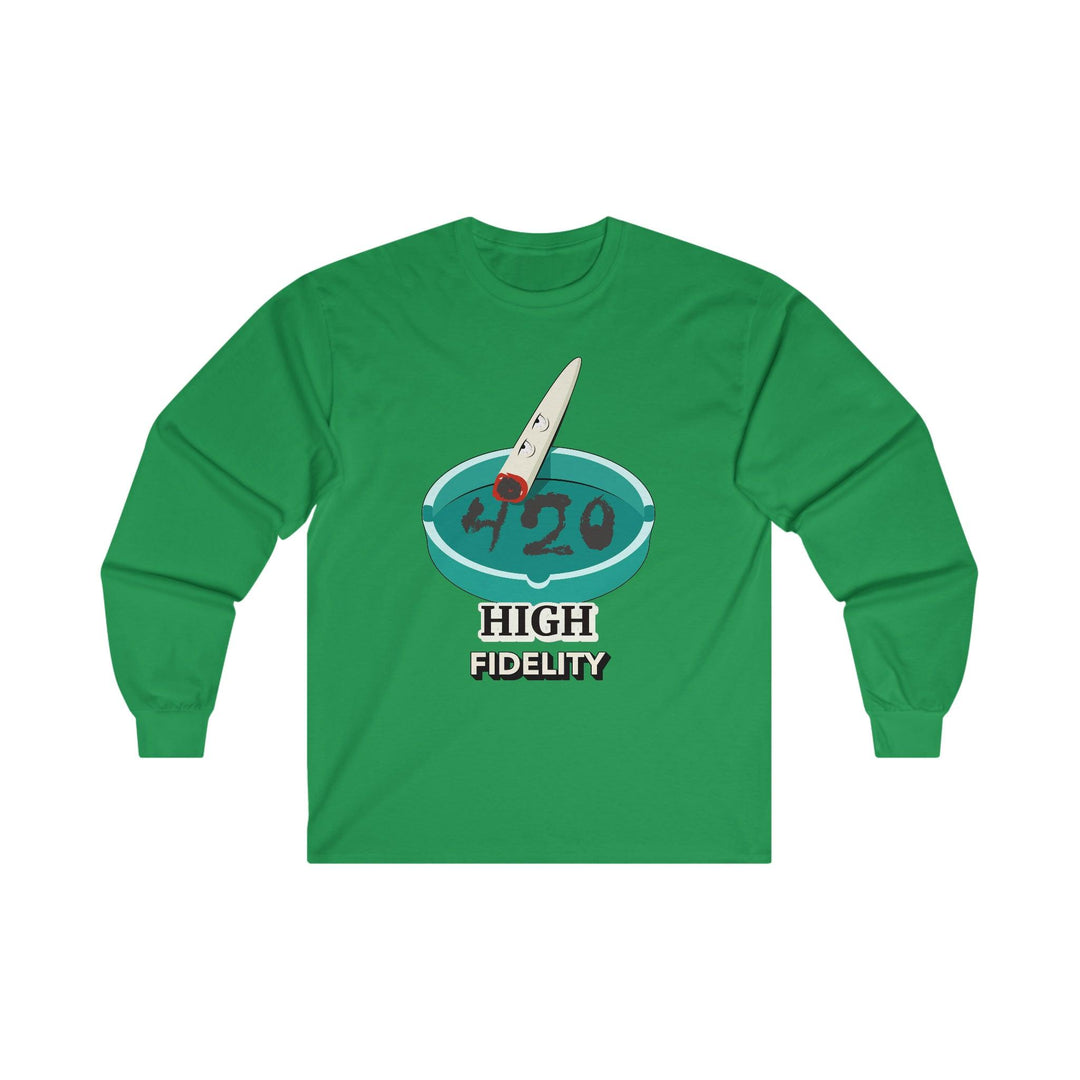 420 High Fidelity (Long-Sleeve Tee) - Witty Twisters T-Shirts