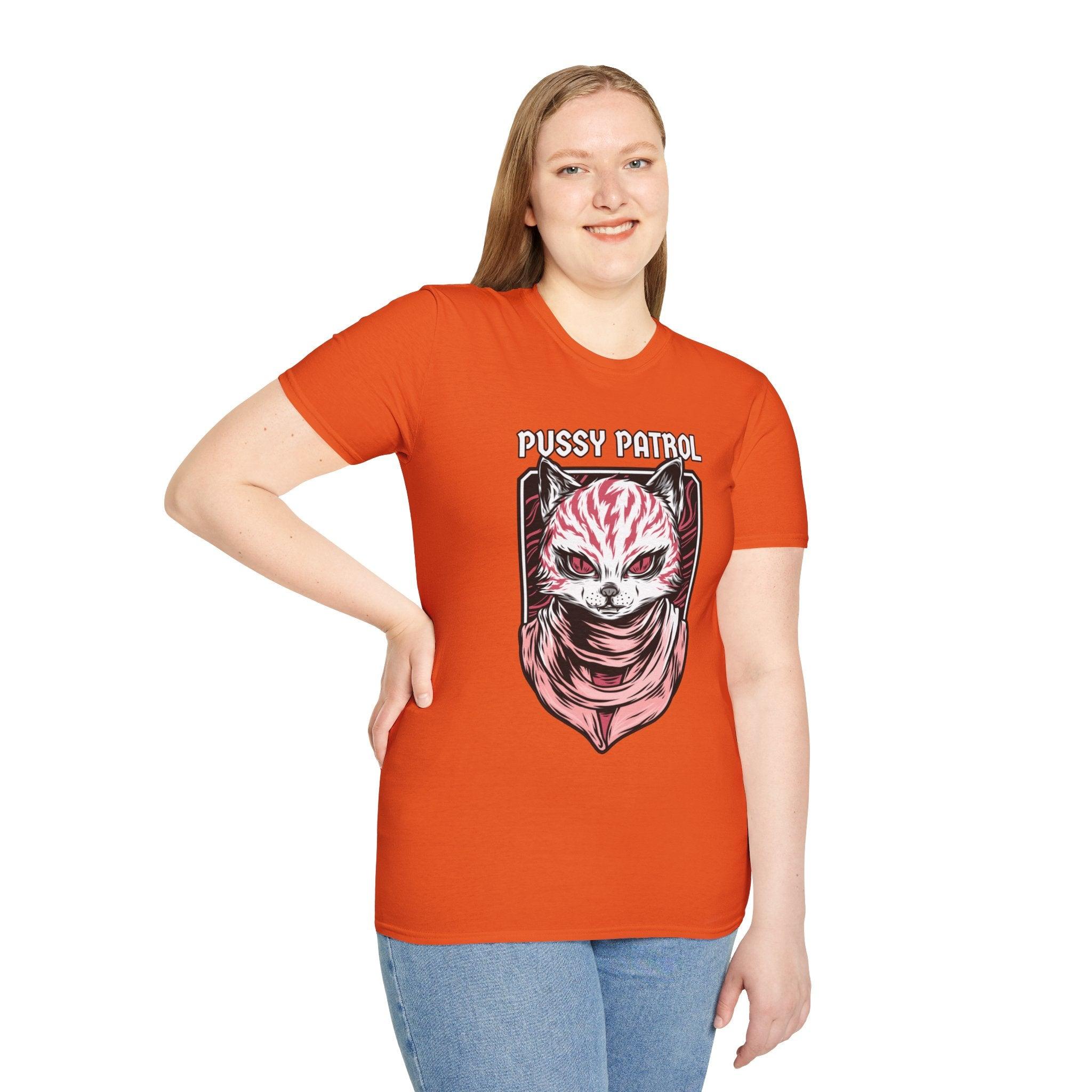 Pussy Patrol - Softstyle T-Shirt - Witty Twisters Fashions