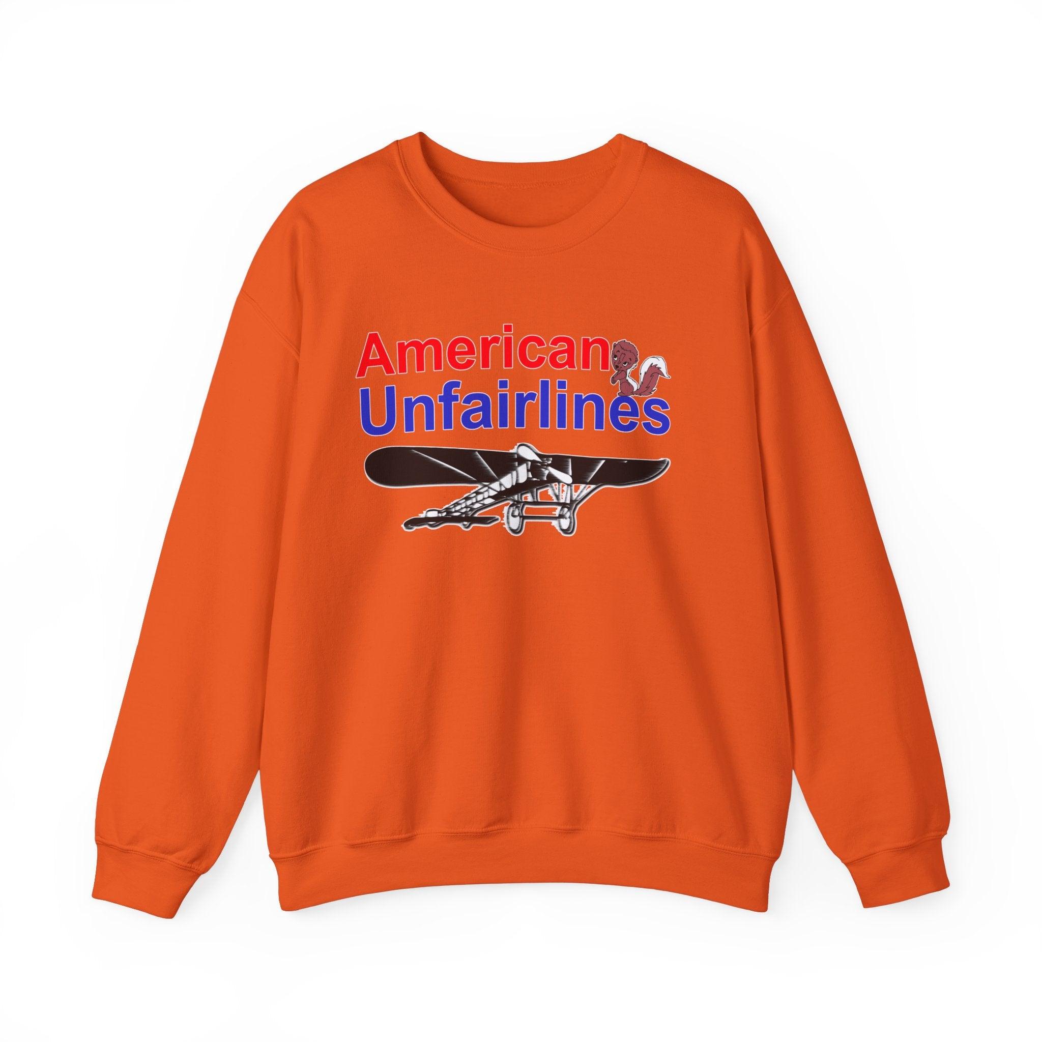 American Unfairlines - Sweatshirt - Witty Twisters Fashions