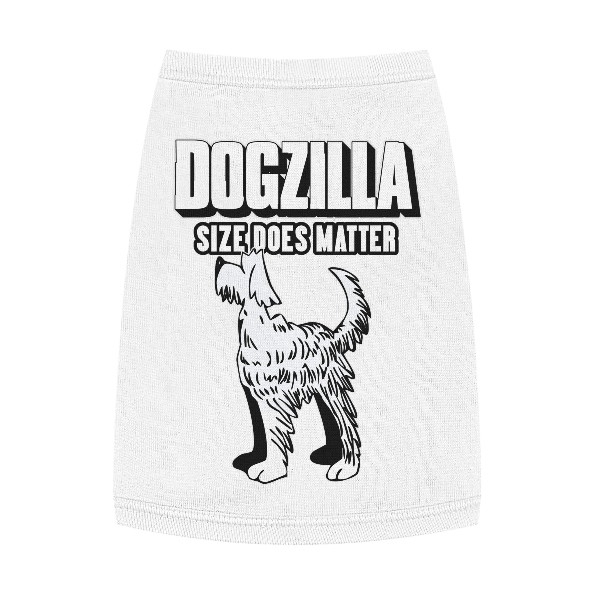 Dogzilla Size Does Matter - Pet Tank Top