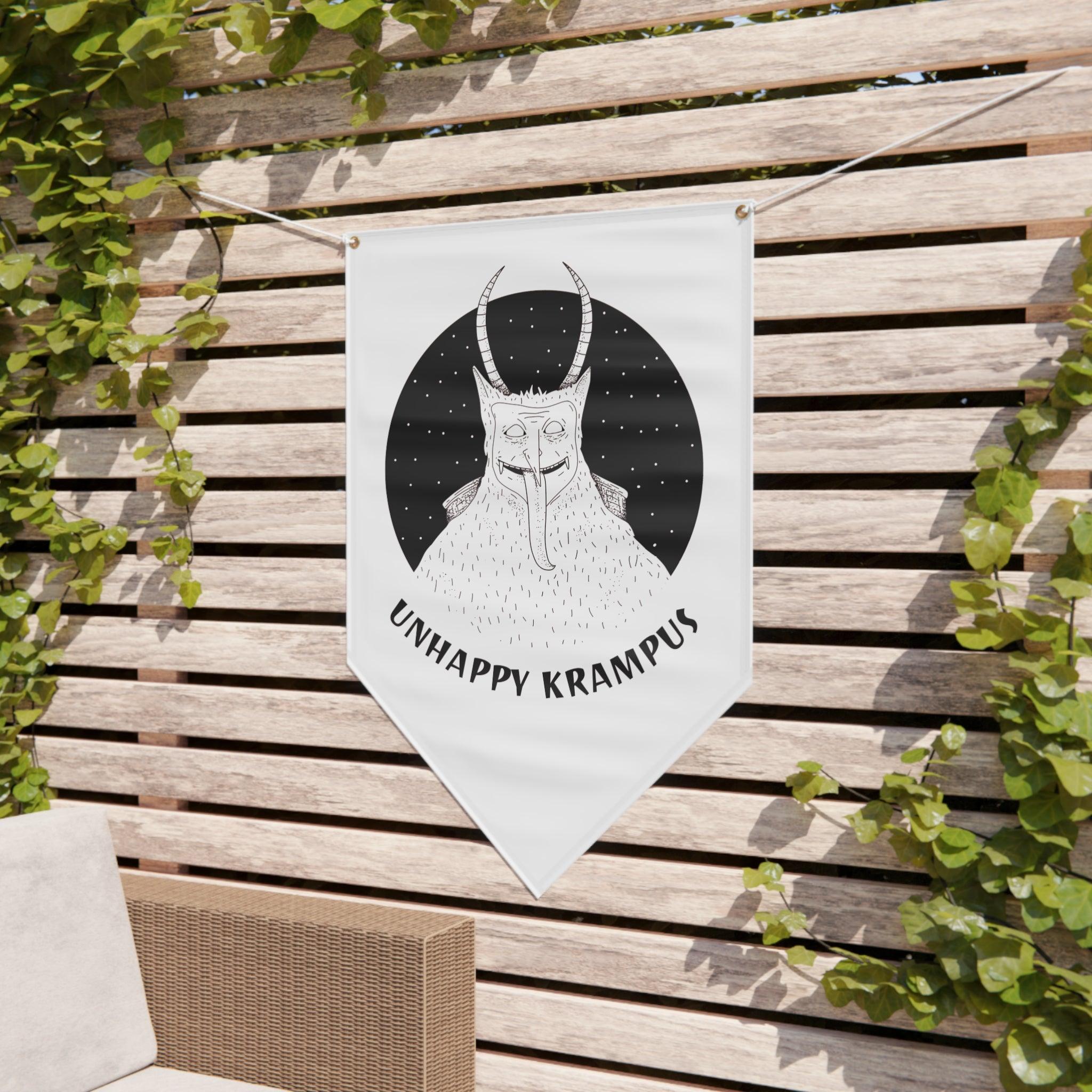 Unhappy Krampus - Pennant Banner