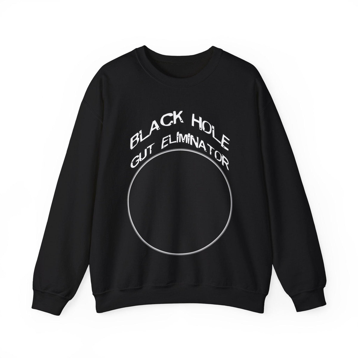 Black Hole Gut Eliminator - Sweatshirt - Witty Twisters Fashions